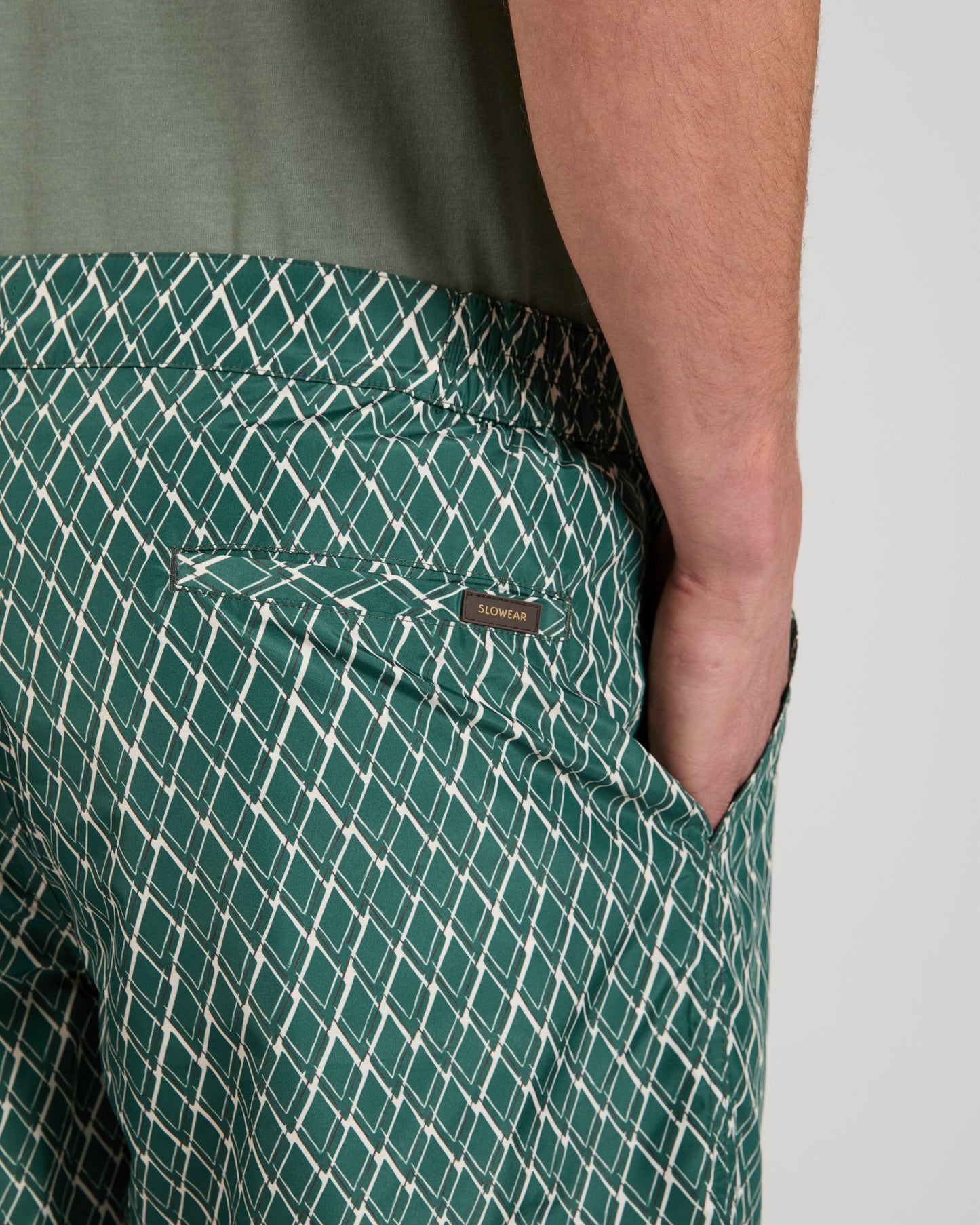 Technical fabric swimsuit