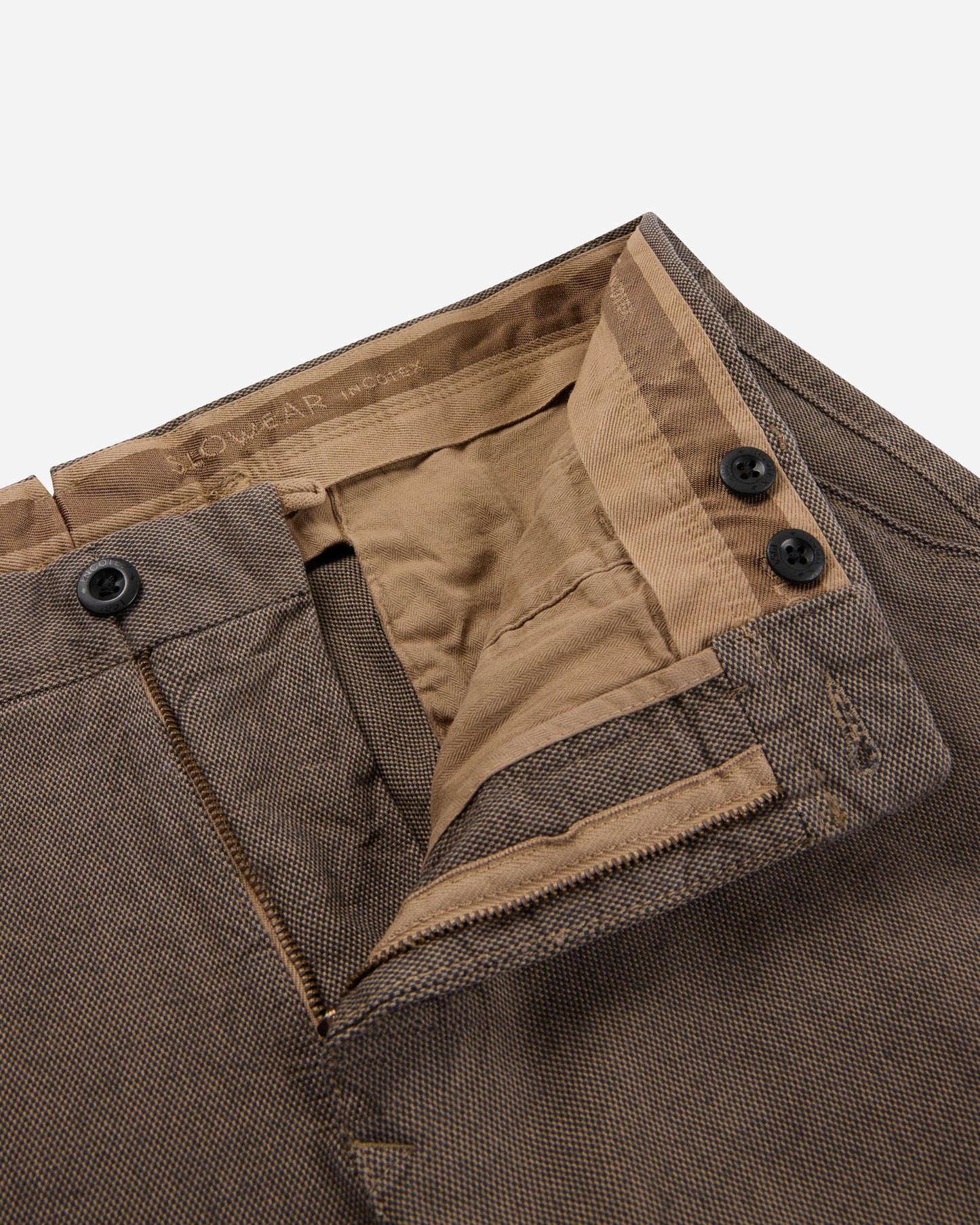 コットン タイトフィットパンツ