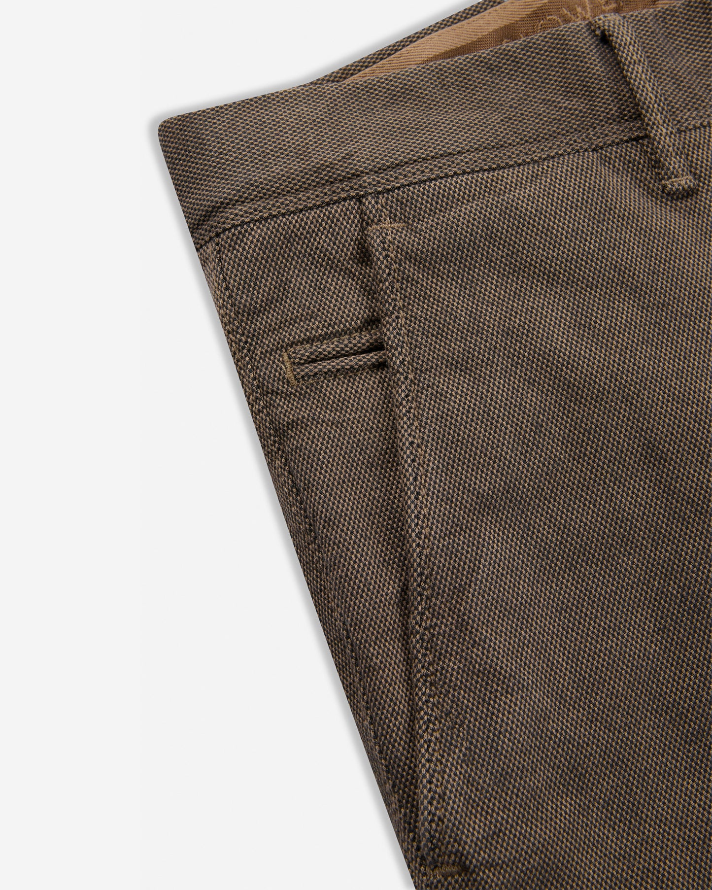 コットン タイトフィットパンツ