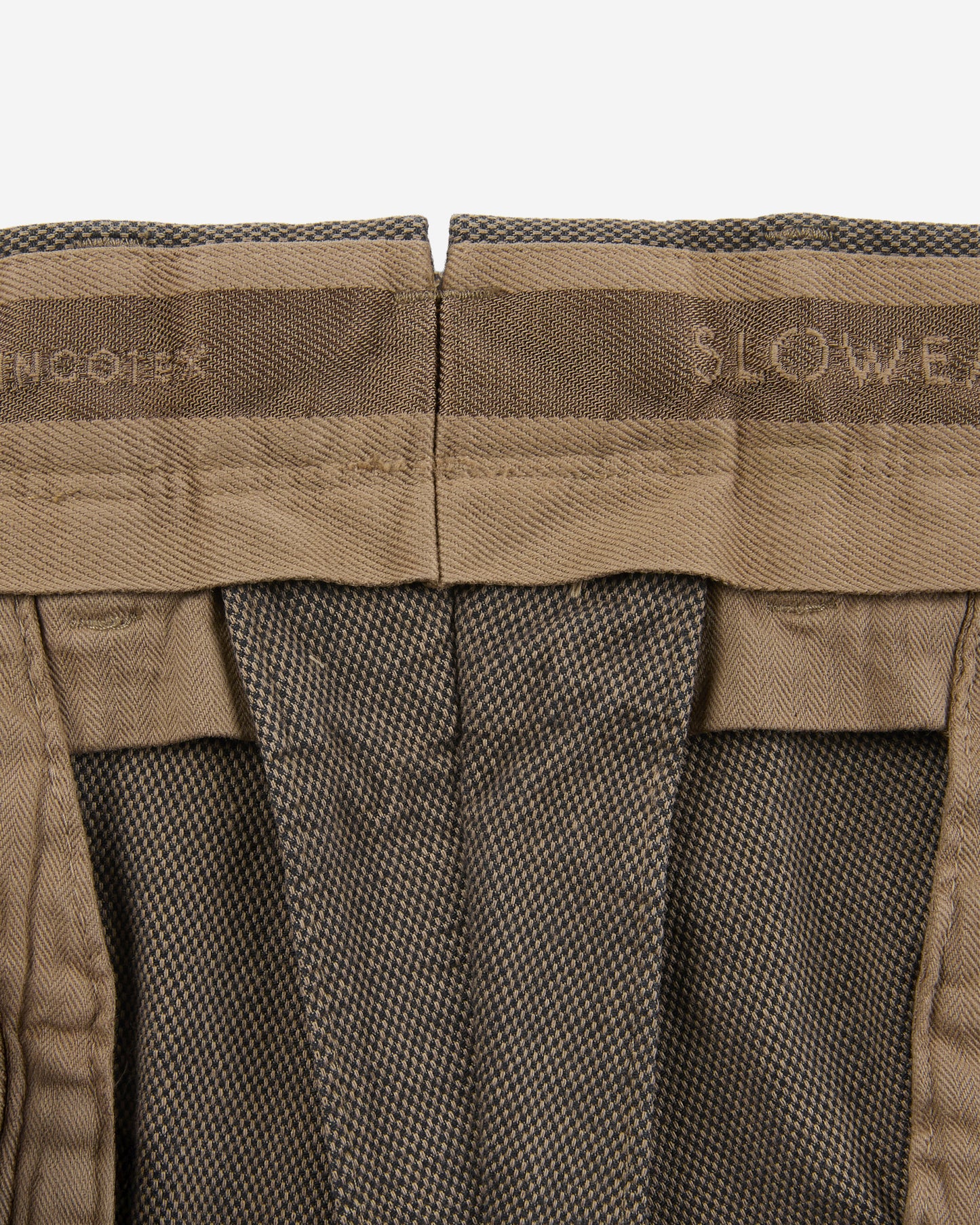 コットン タイトフィットパンツ