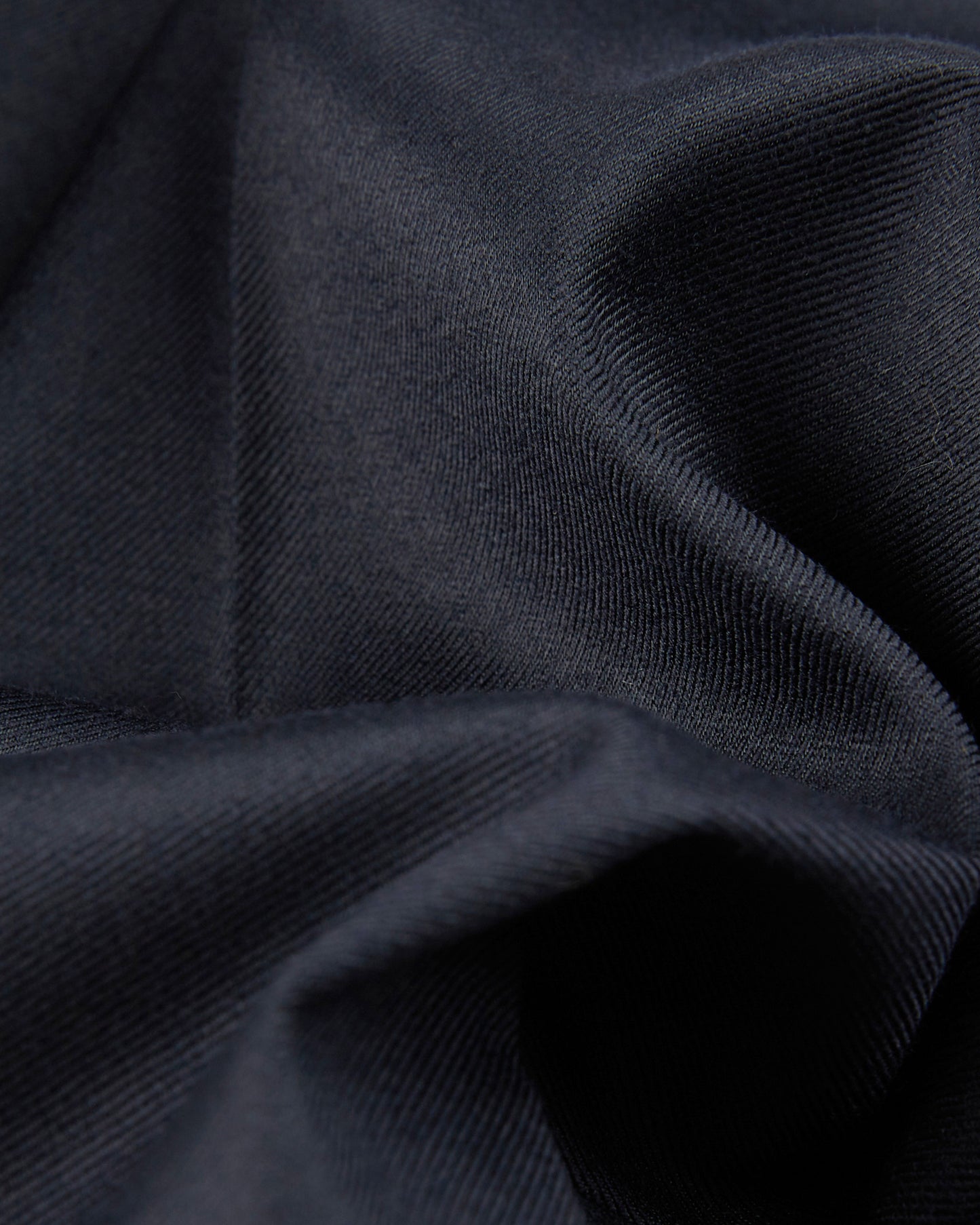 Regular fit shiny flannel trousers