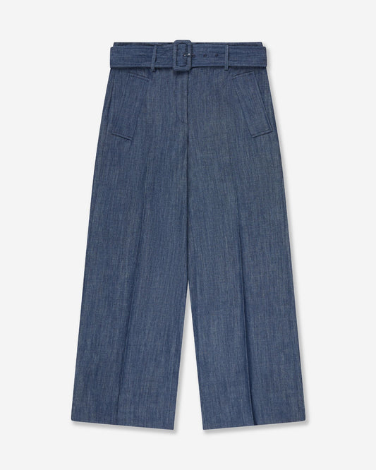 Incotex - Wide fit trousers in denim - dark blue