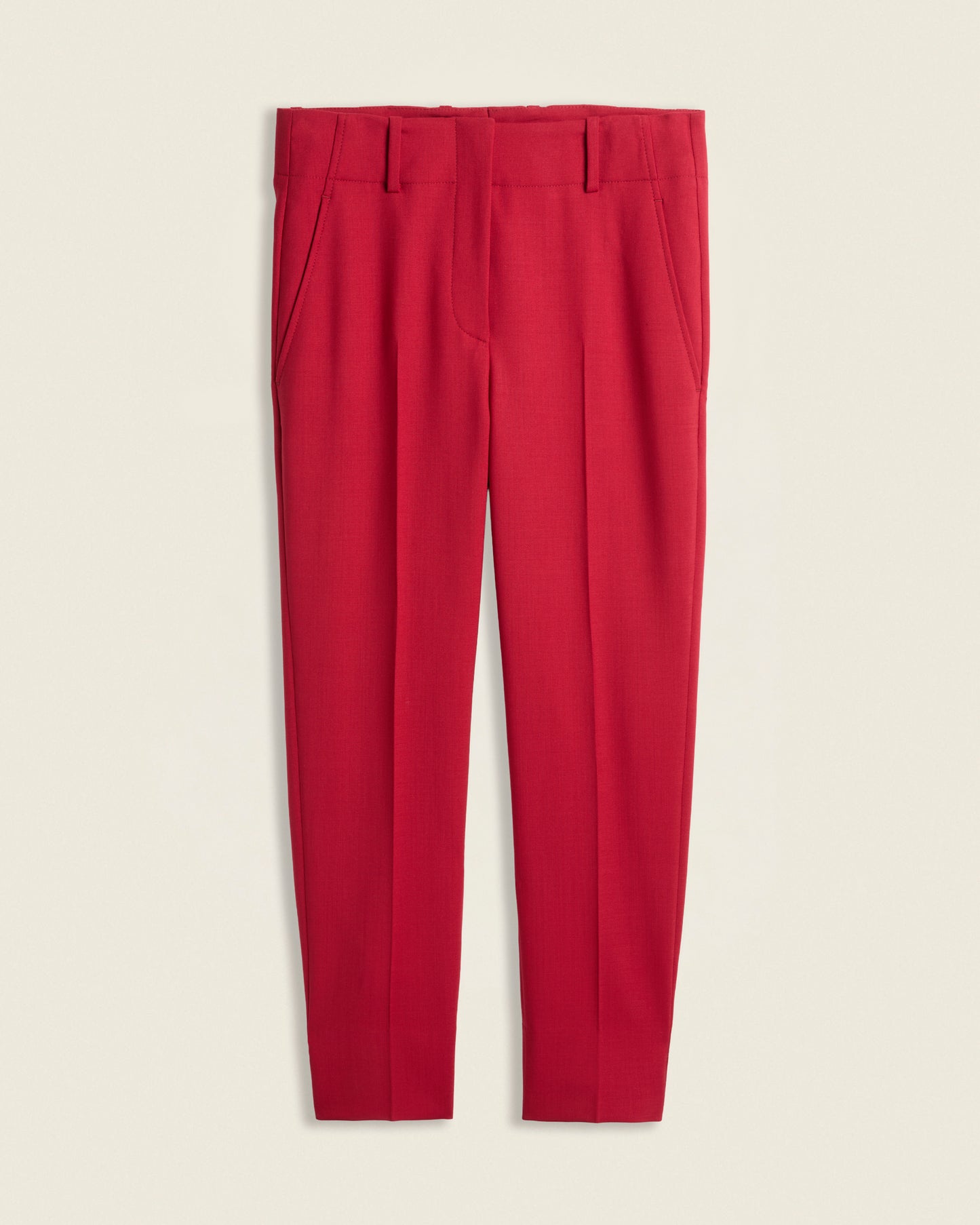 Slim-fit trousers in bi-stretch wool