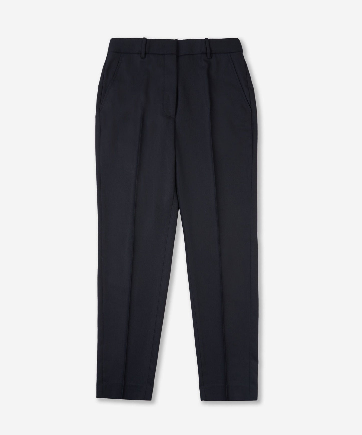 Incotex - Slim-fit trousers in wool flannel - dark blue