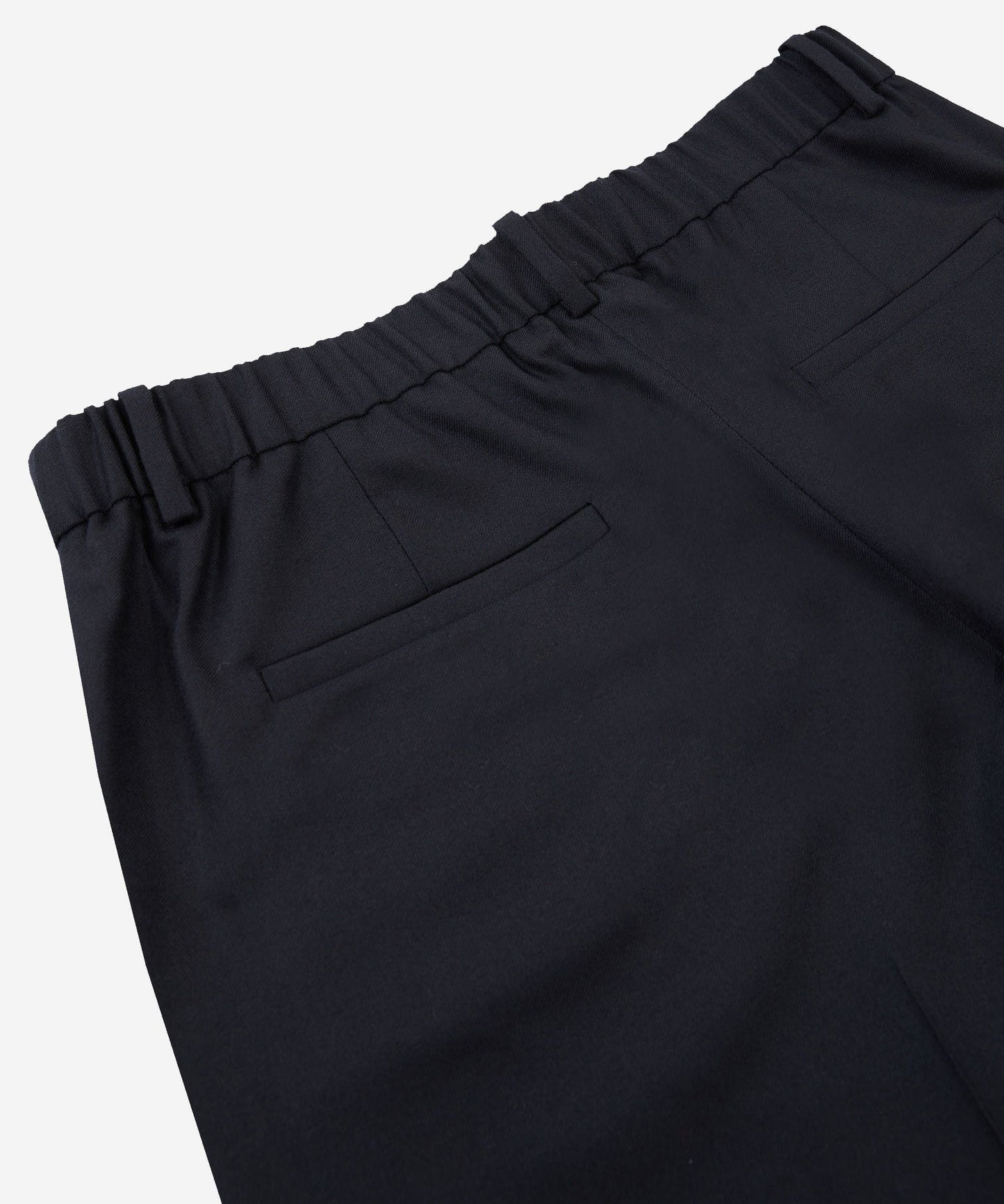 Incotex - Slim-fit trousers in wool flannel - dark blue