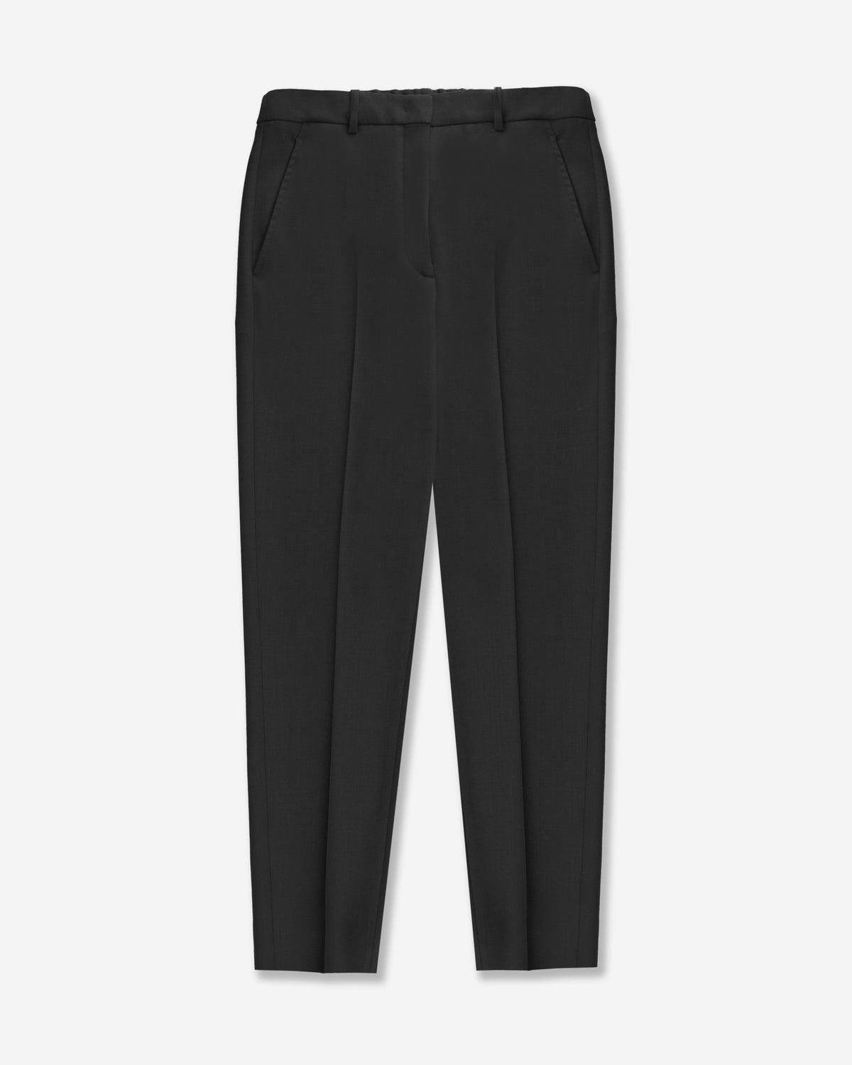 Regular fit trousers two way stretch wool