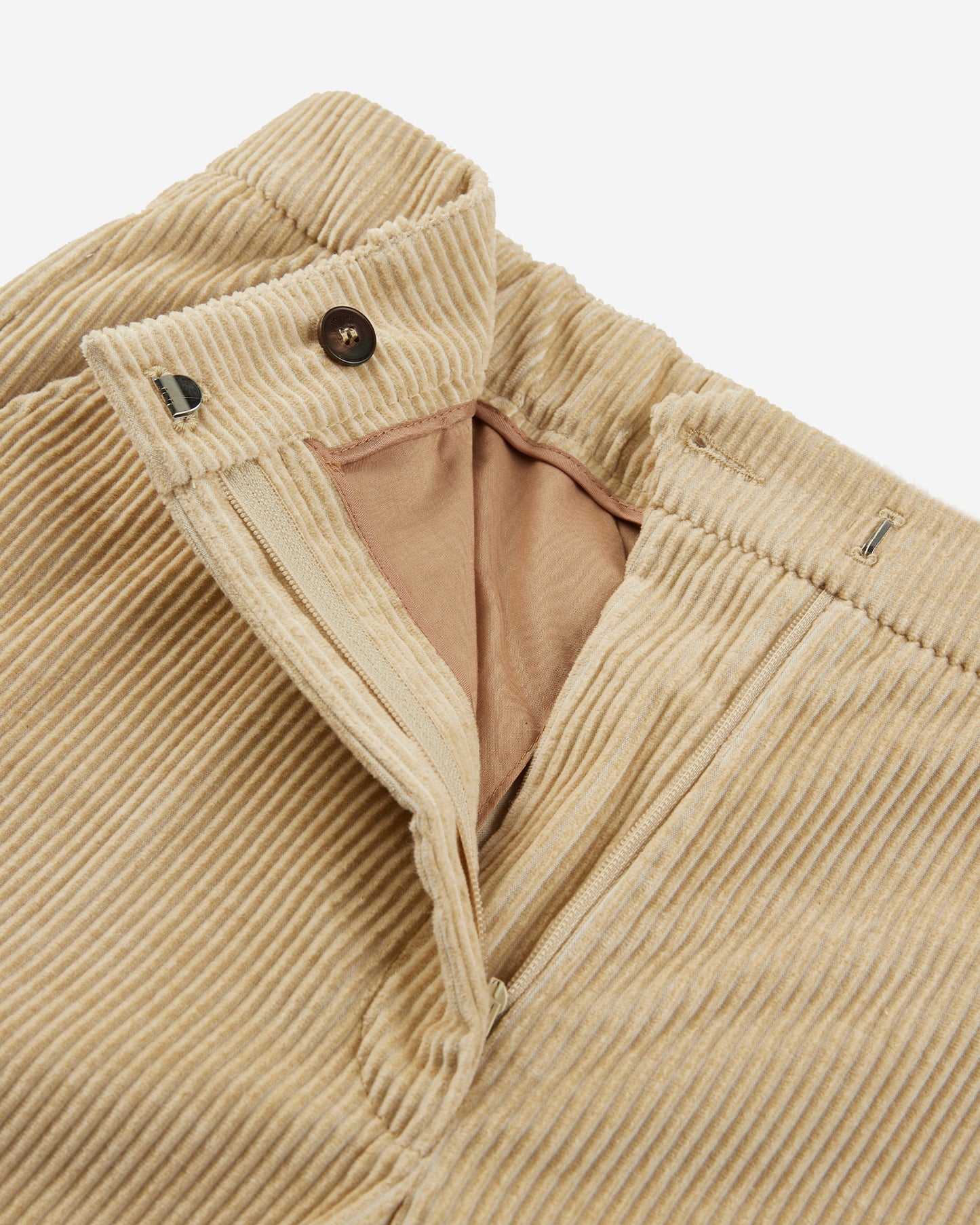 Regular fit corduroy trousers