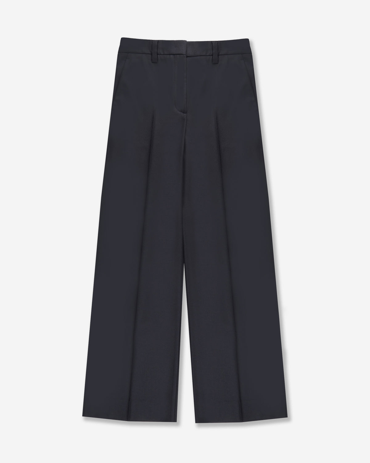 Regular fit trousers stretch flannel