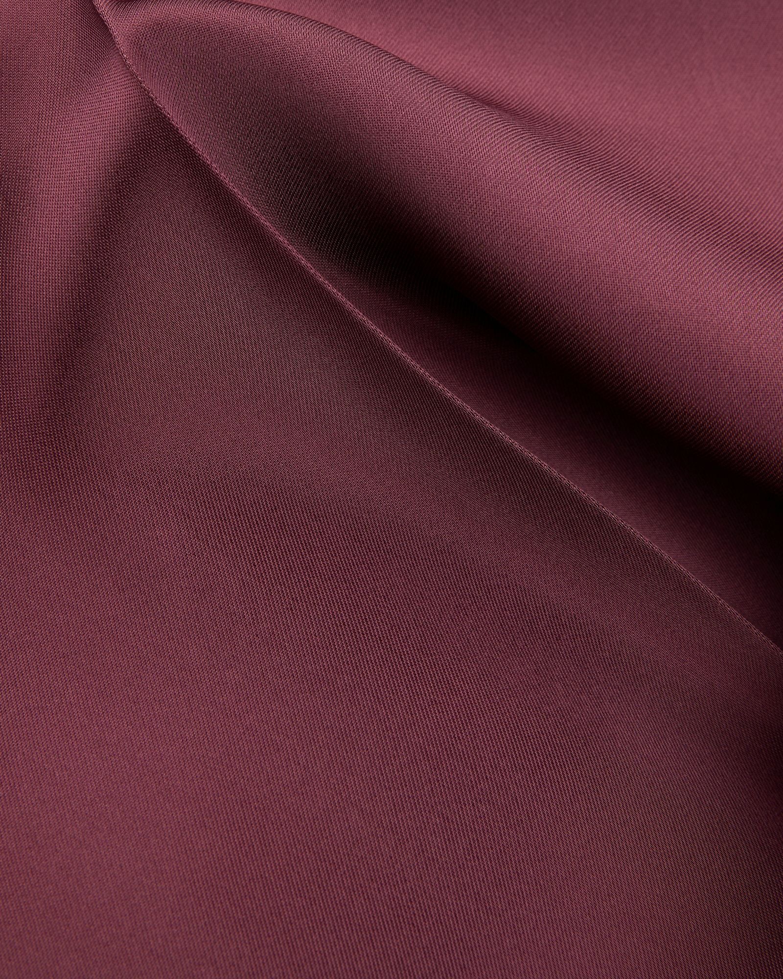 Incotex - Regular fit trousers in shiny satin - mauve