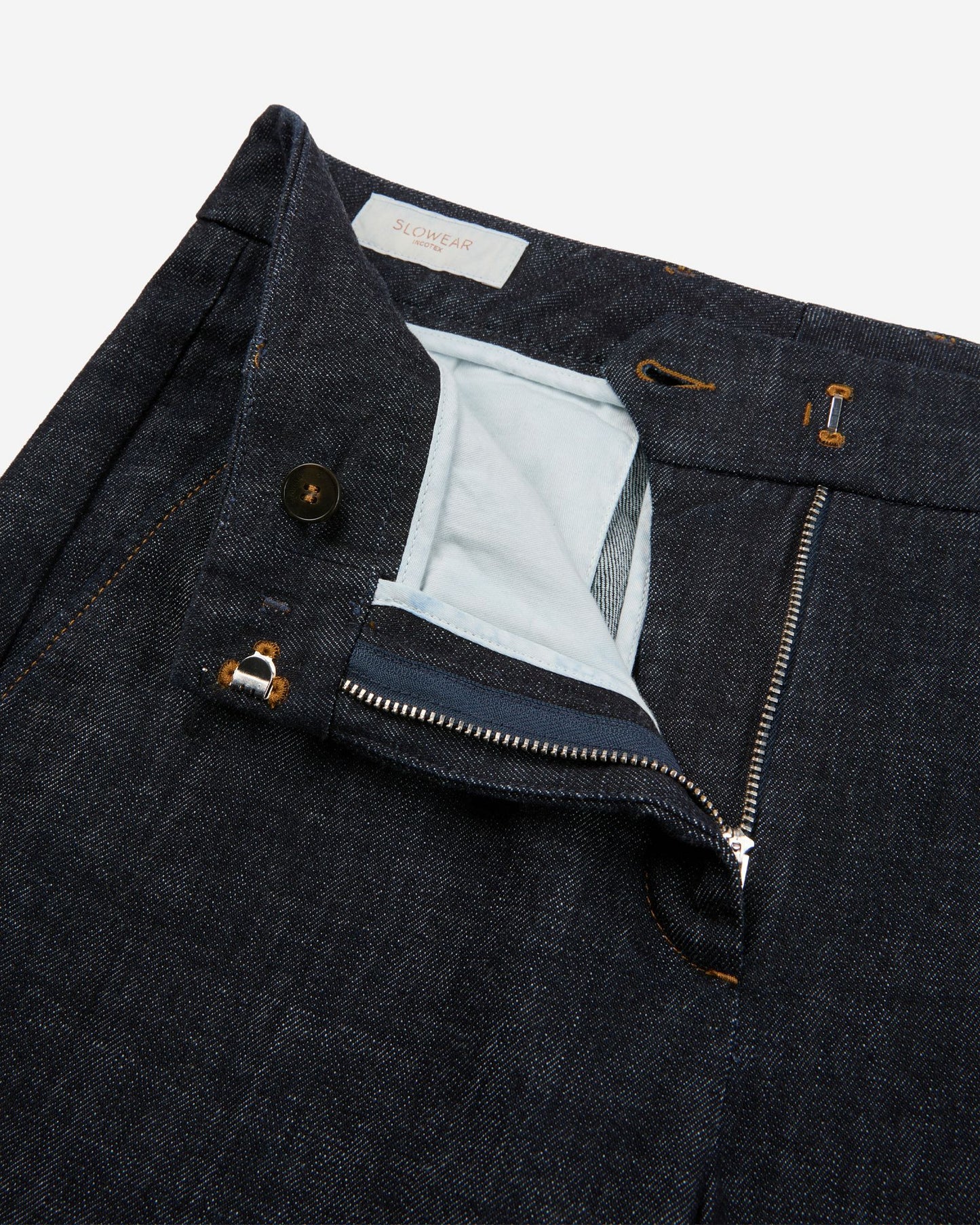 Incotex - Slim fit denim trousers - dark blue