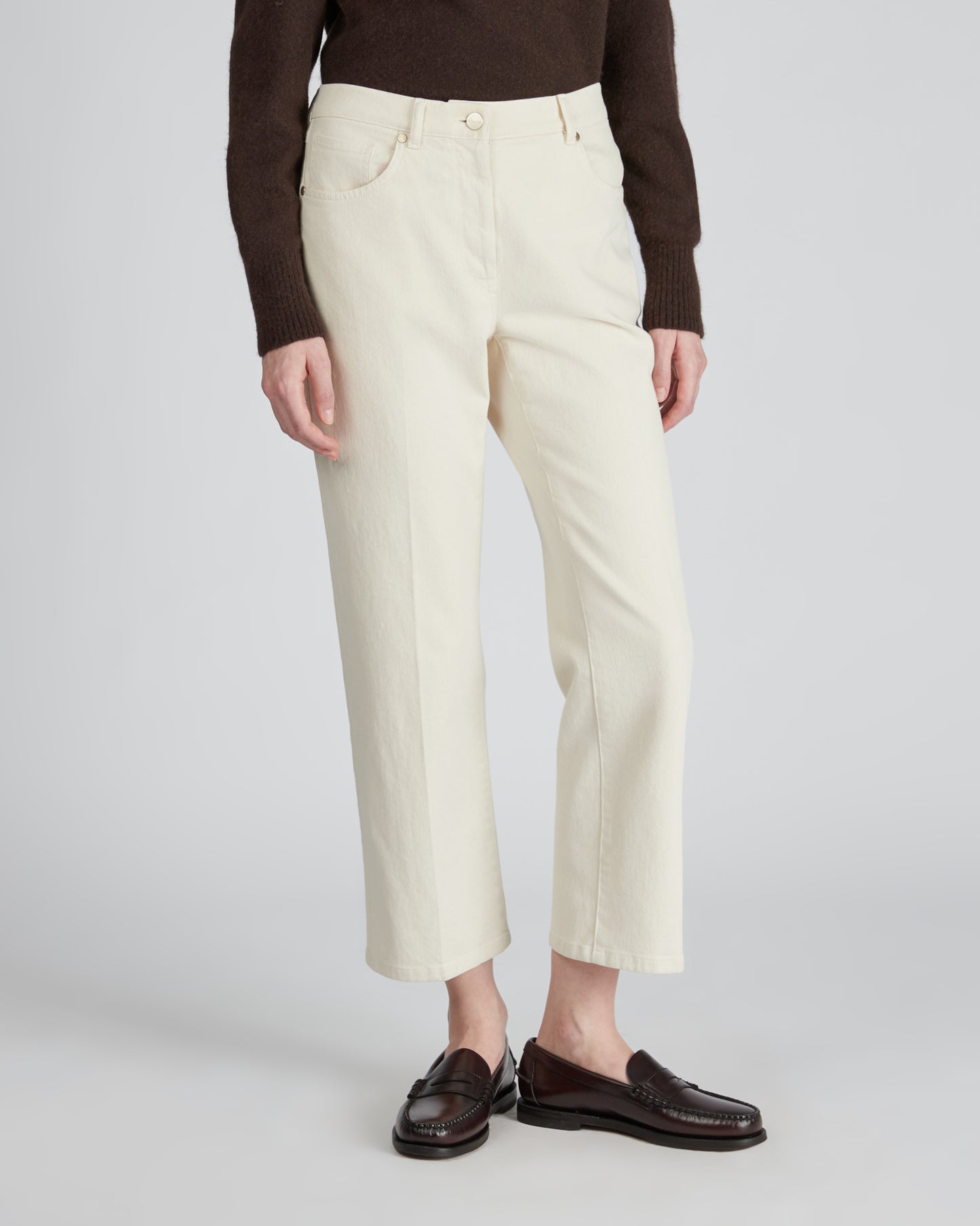 コットンブル・レギュラーフィット５ポケットパンツ