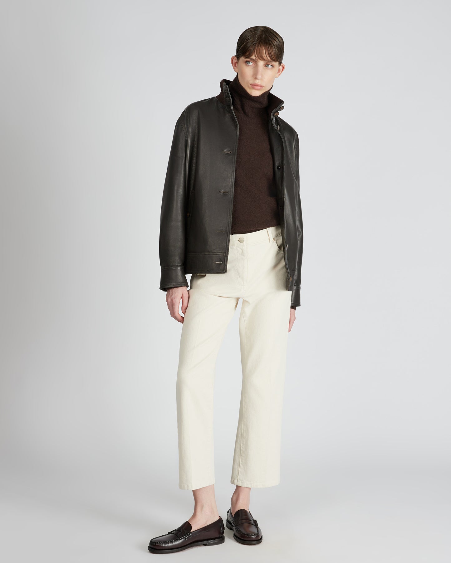 コットンブル・レギュラーフィット５ポケットパンツ