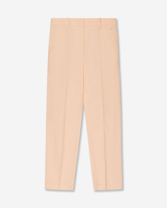 Incotex - Regular fit cotton poplin trousers - nude