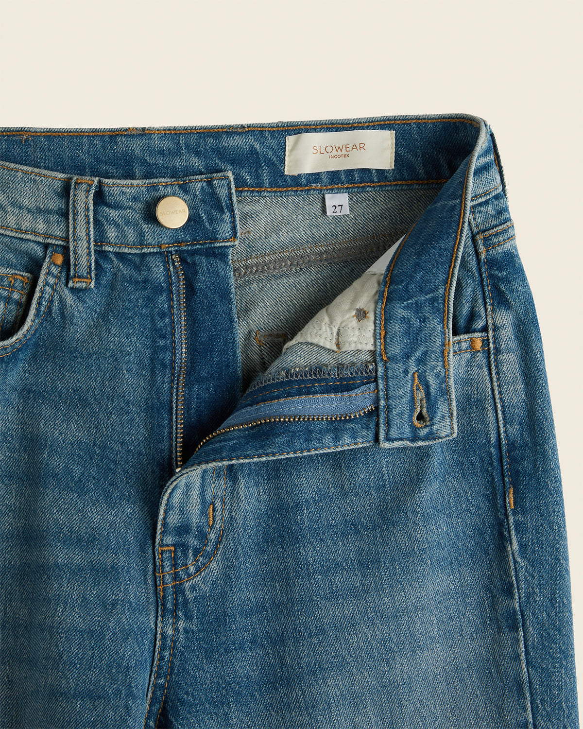 Slim-Fit-Five-Pocket-Jeans aus Stretch-Denim