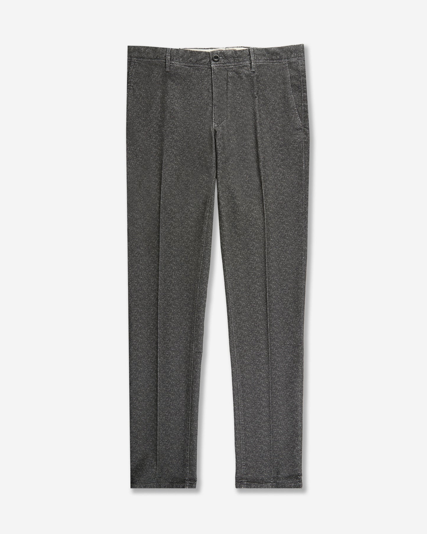 Slim fit cotton moleskin trousers