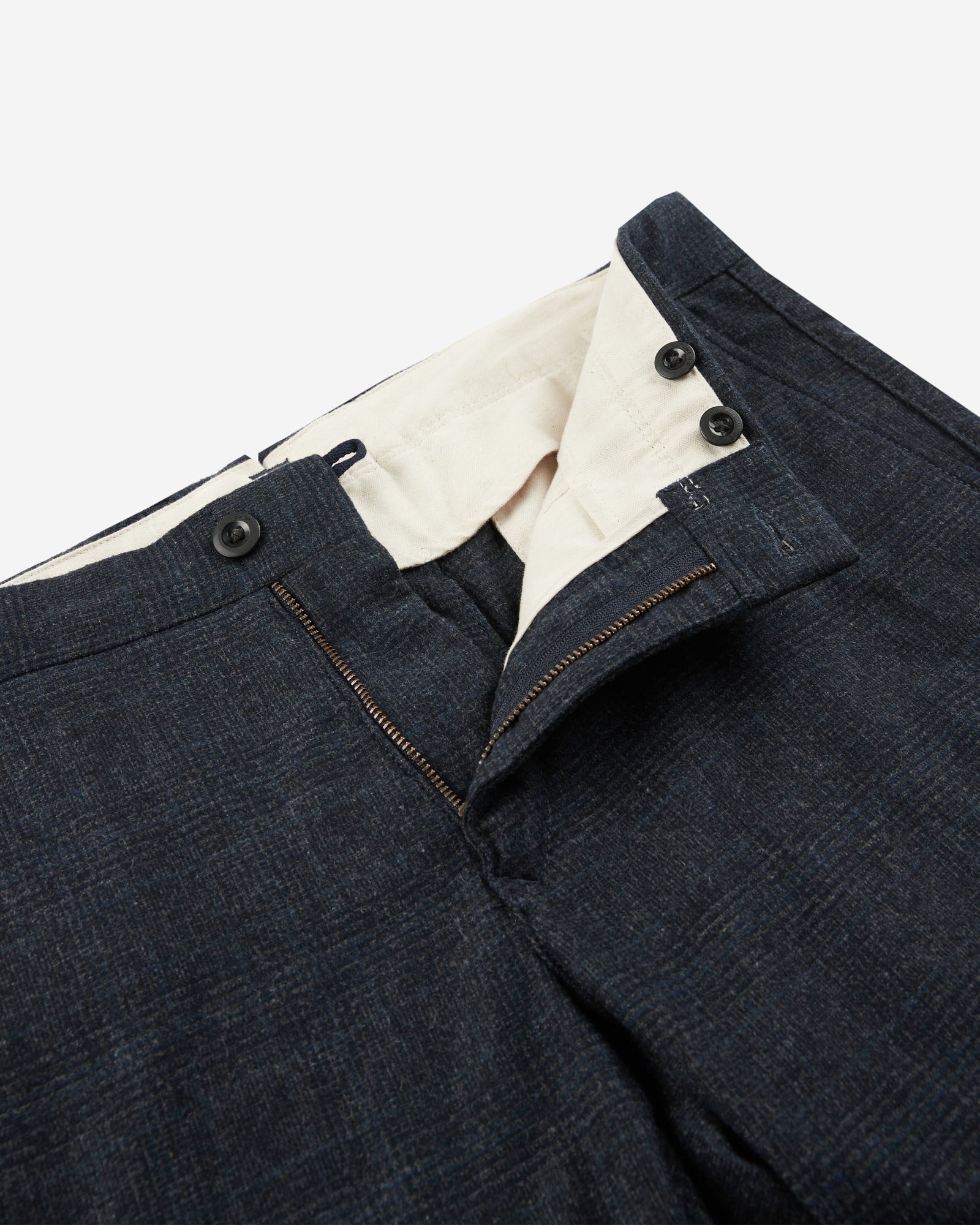 SLOWEAR スラックス ネイビー 無地 48 Durable fashion for timeless elegance – Slowear