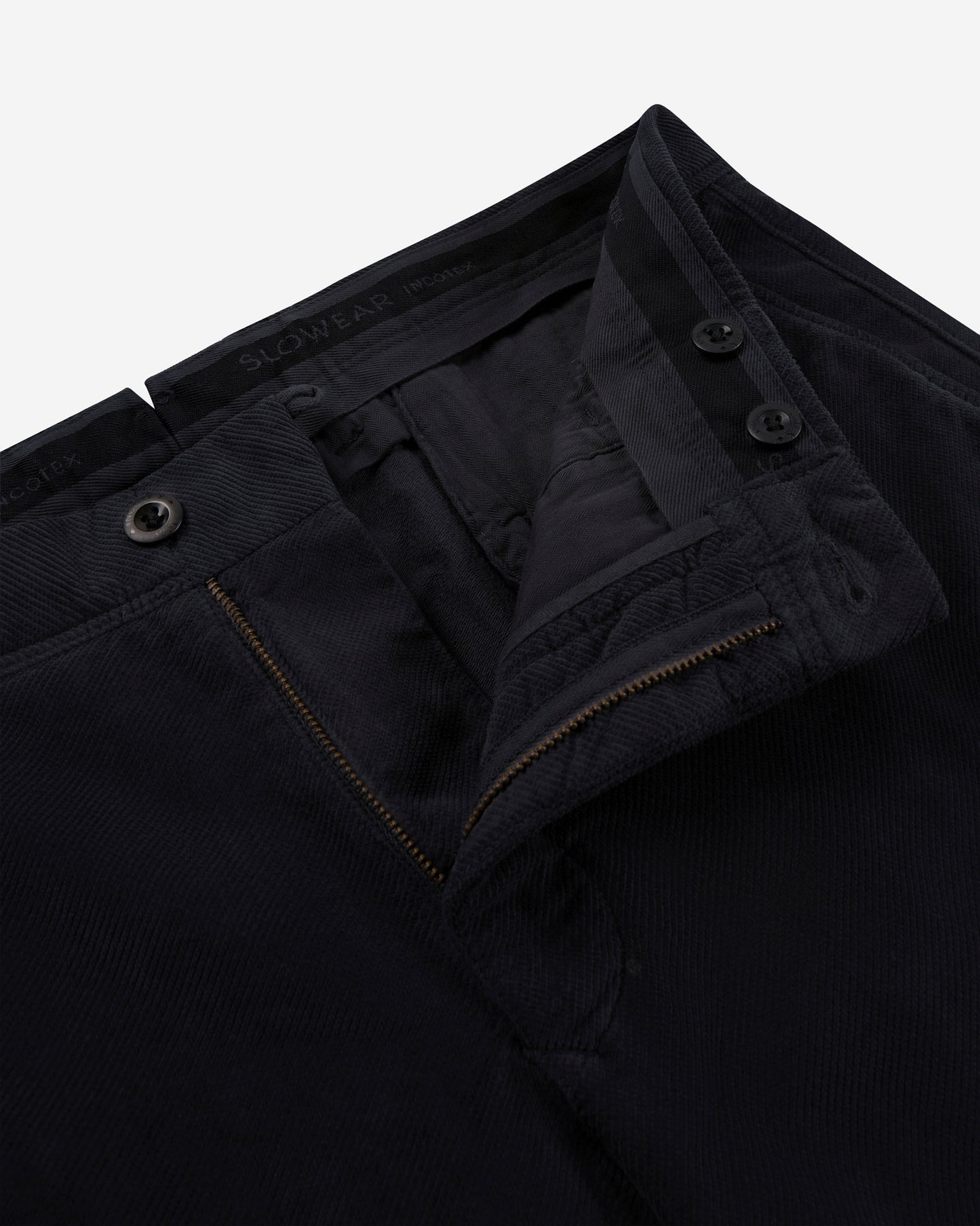 ベルベット スリムフィットパンツ