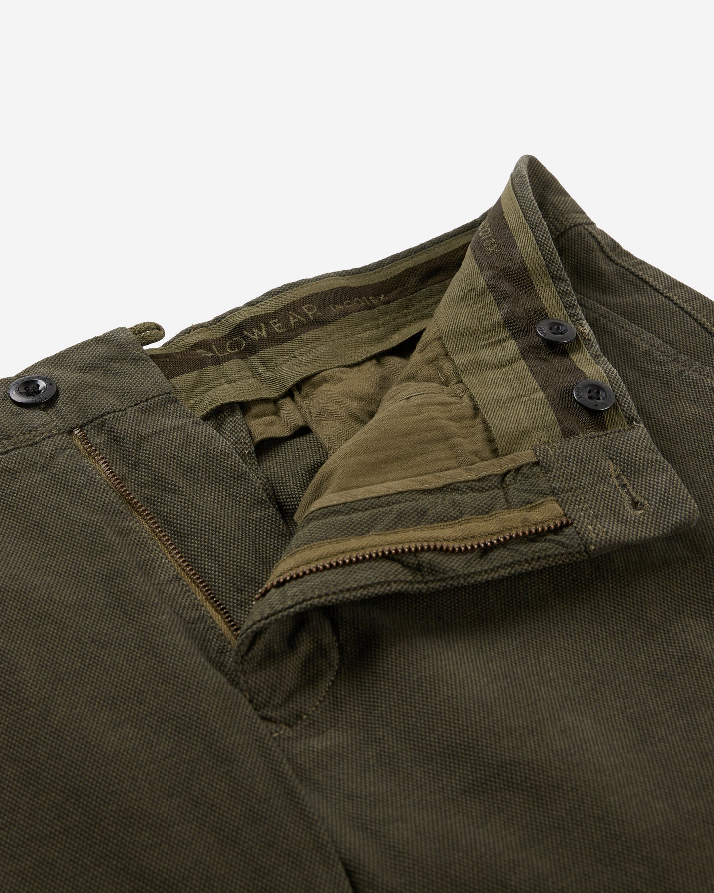 コットン・スリムフィットパンツ