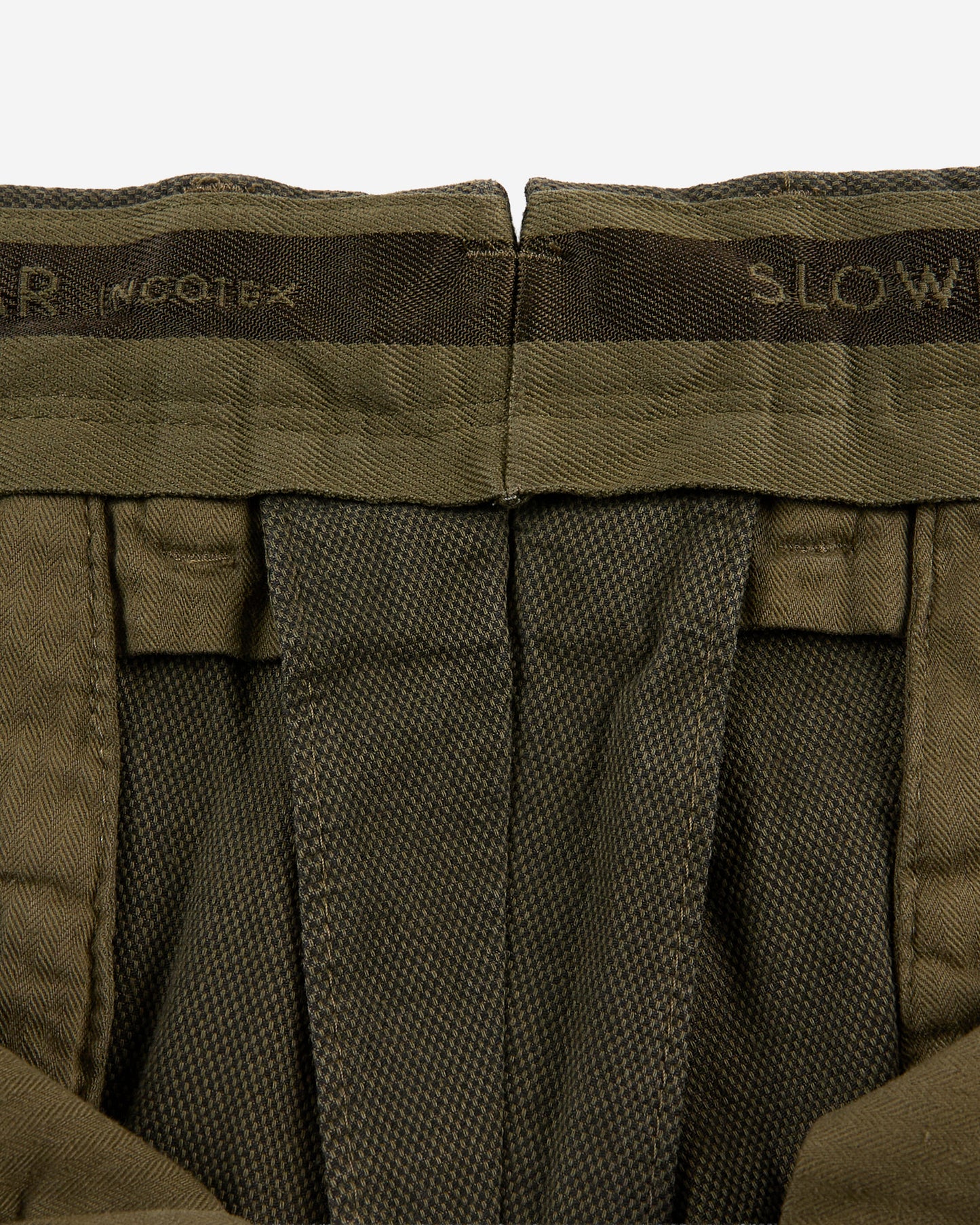 コットン・スリムフィットパンツ