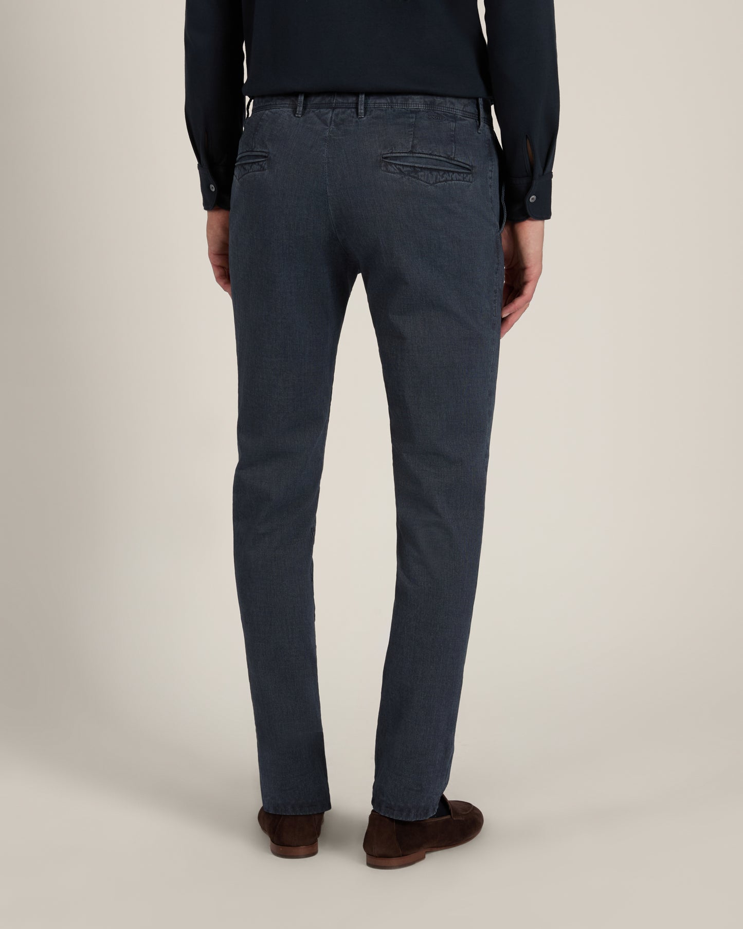 Pantalone slim fit in cotone stretch