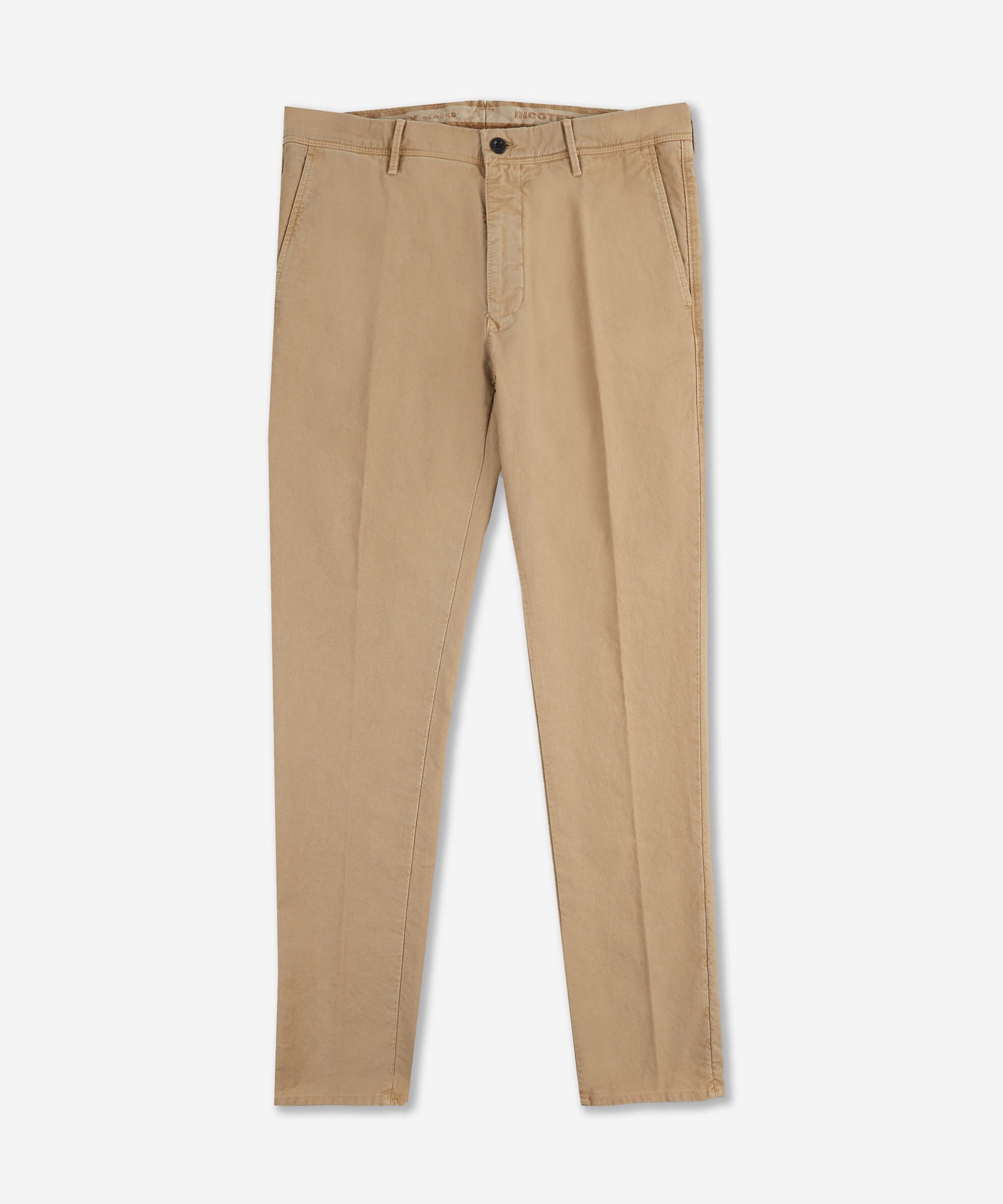 Slim fit Tricochino trousers