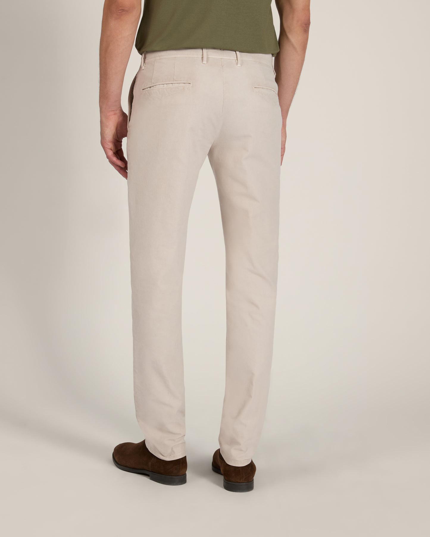 Pantalone slim fit in Tricochino