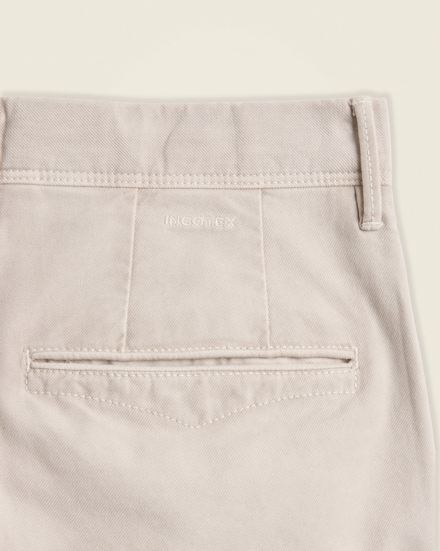 Slim fit Tricochino trousers