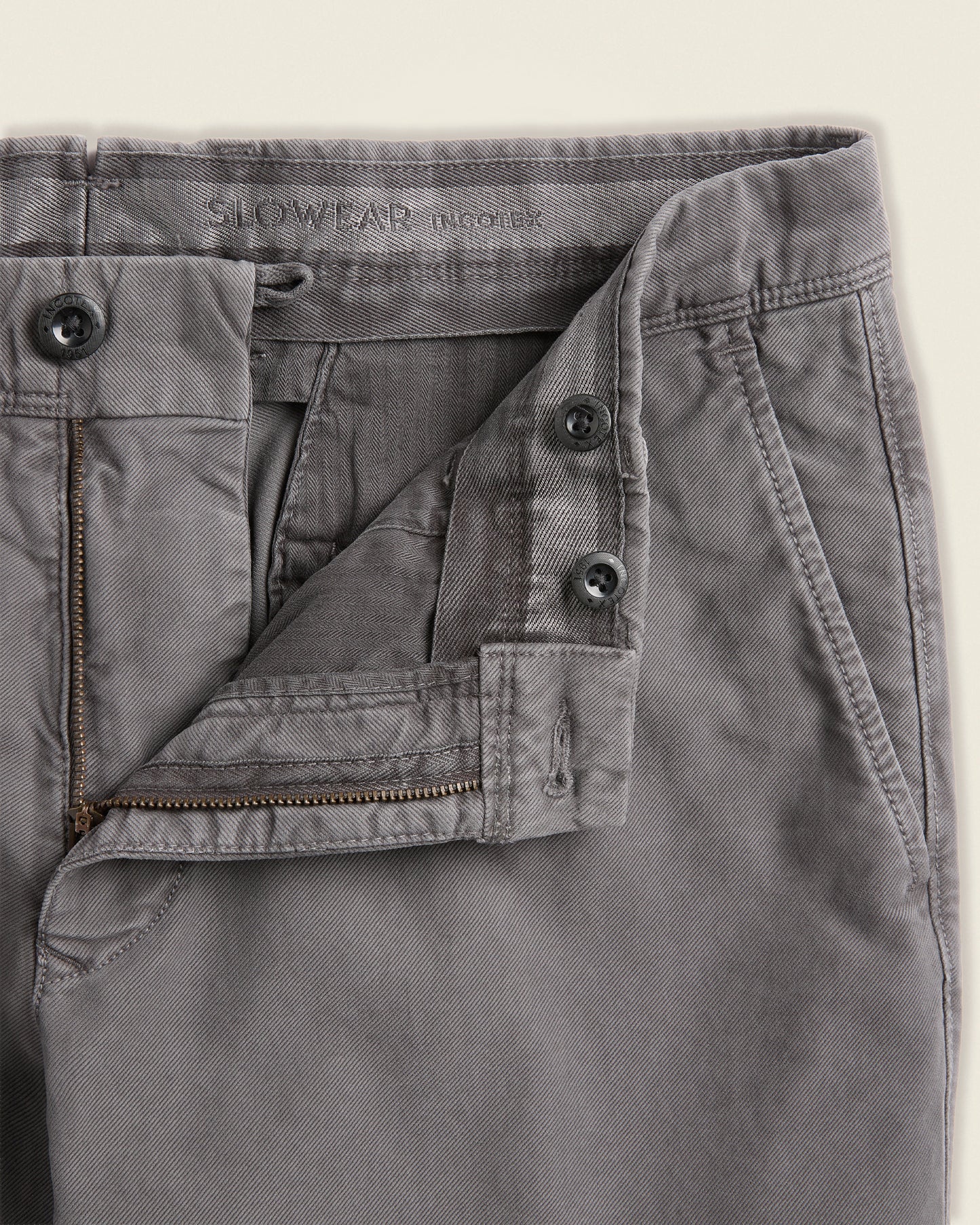 Slim fit Tricochino trousers