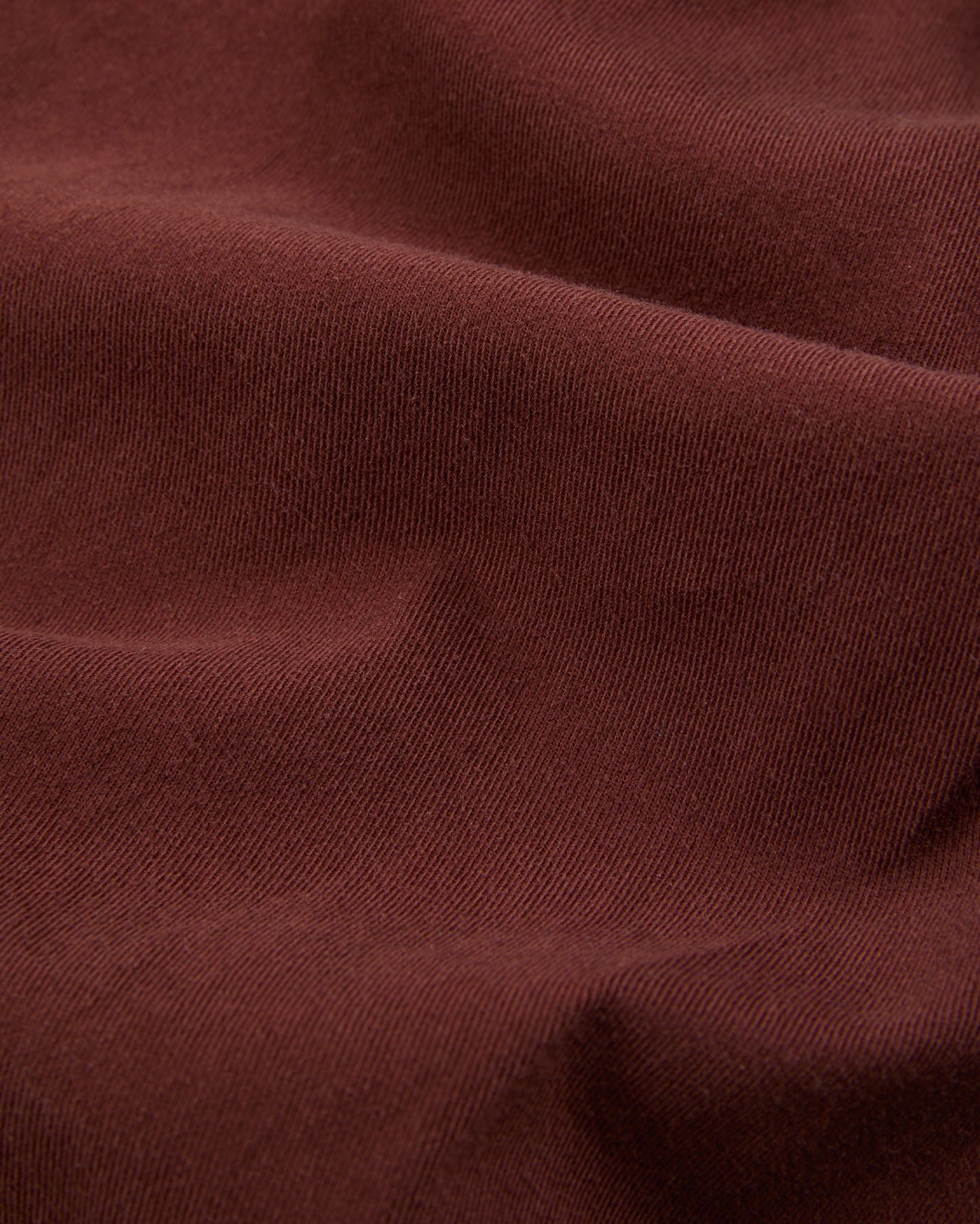 Slim fit organic cotton twill trousers