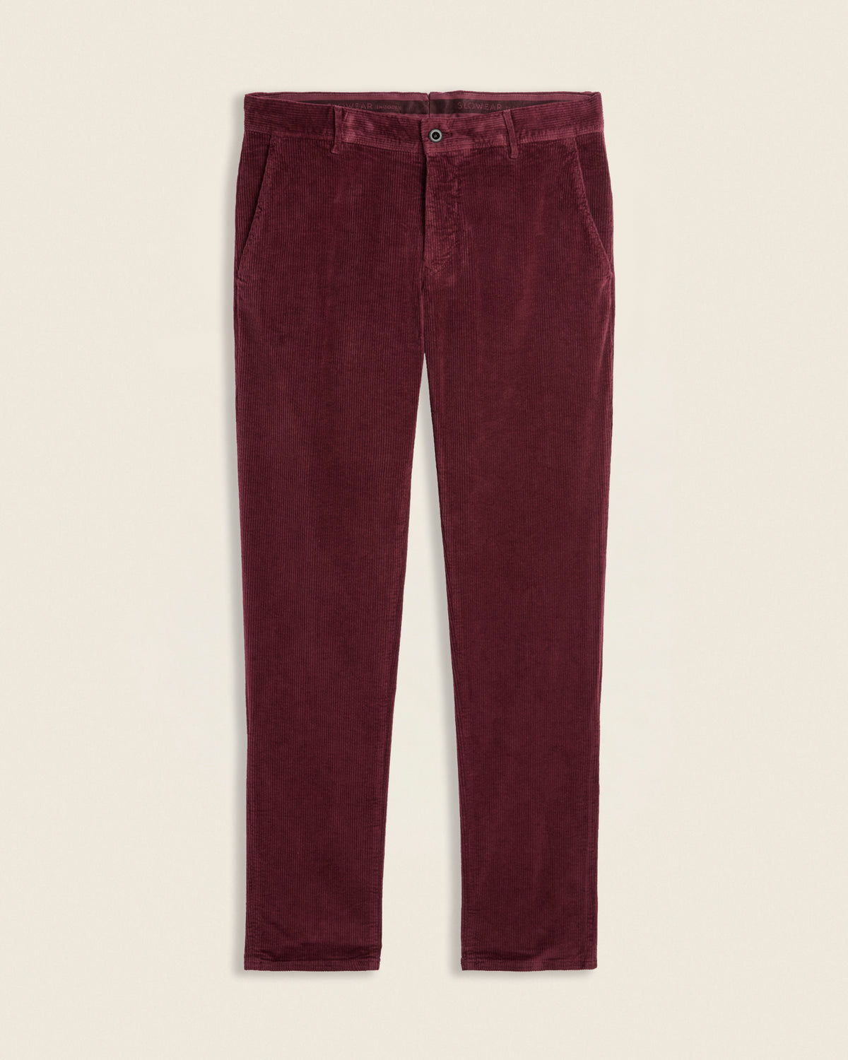 Hose Slim Fit aus Cordsamt