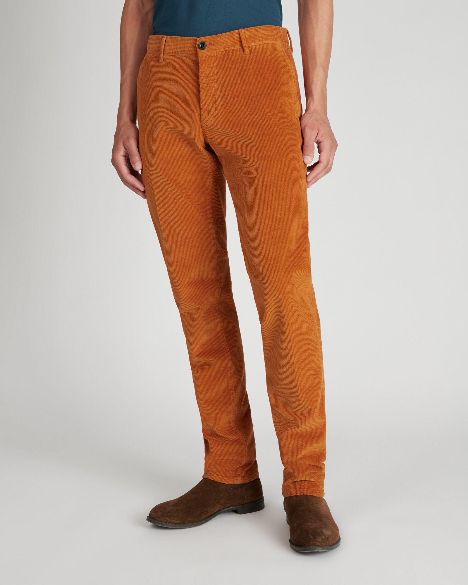 Slim Fit Mens Corduroy Trousers Men's Tapered Corduroy Trousers