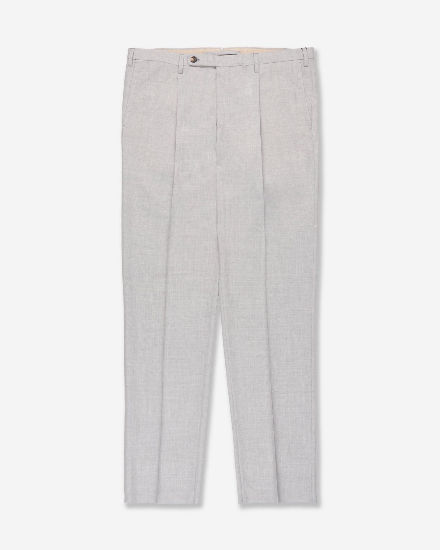 Pantalone regular fit in lana Tropical