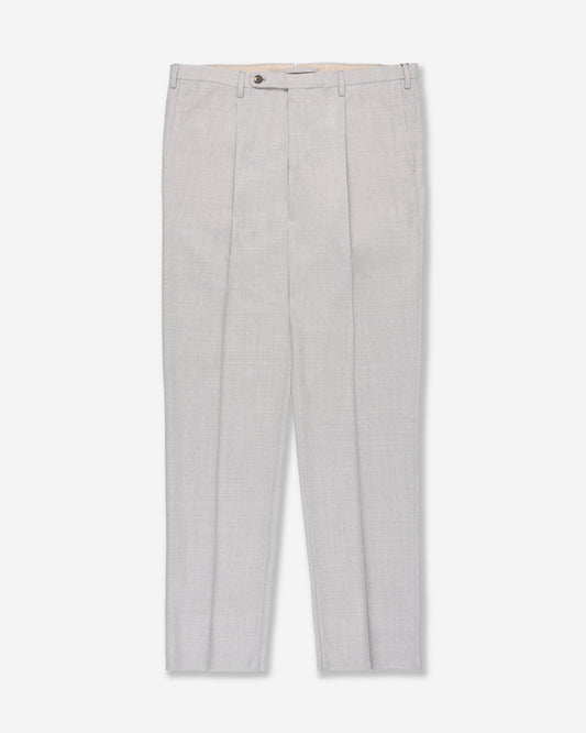Pantalone regular fit in lana Tropical