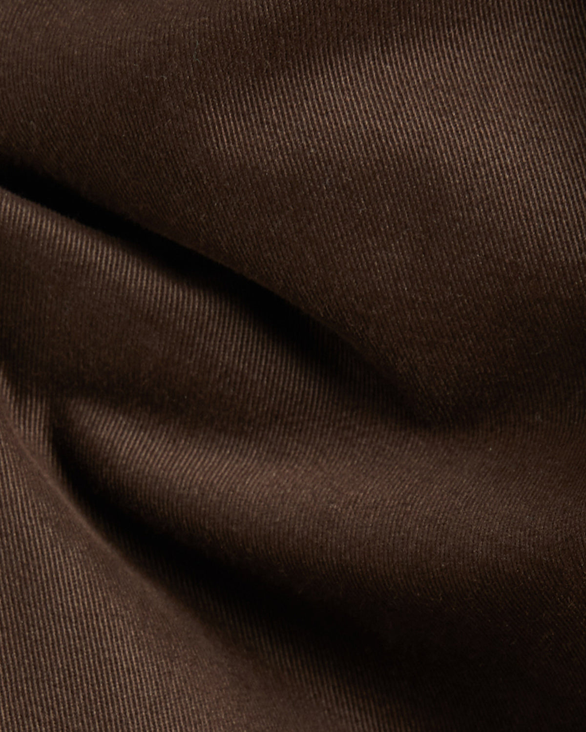 Pantalon sans couture latérale en gabardine de coton et cachemire