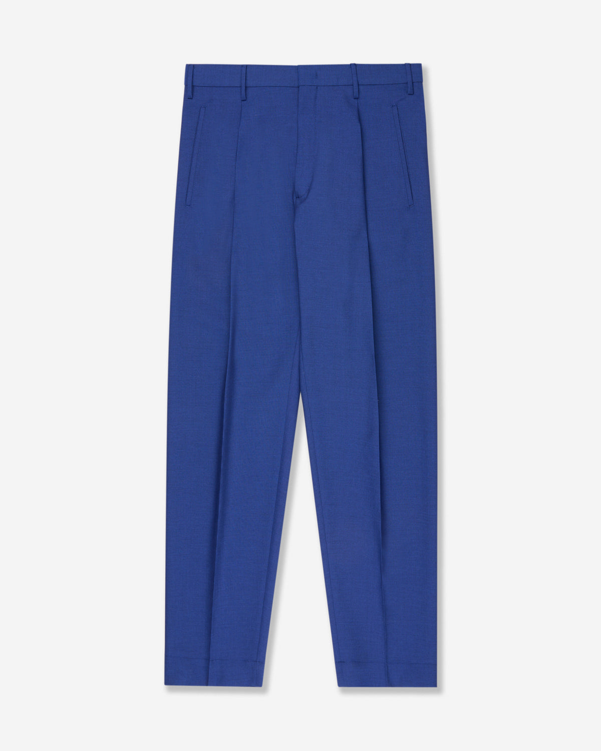Seamless wool fabric trousers