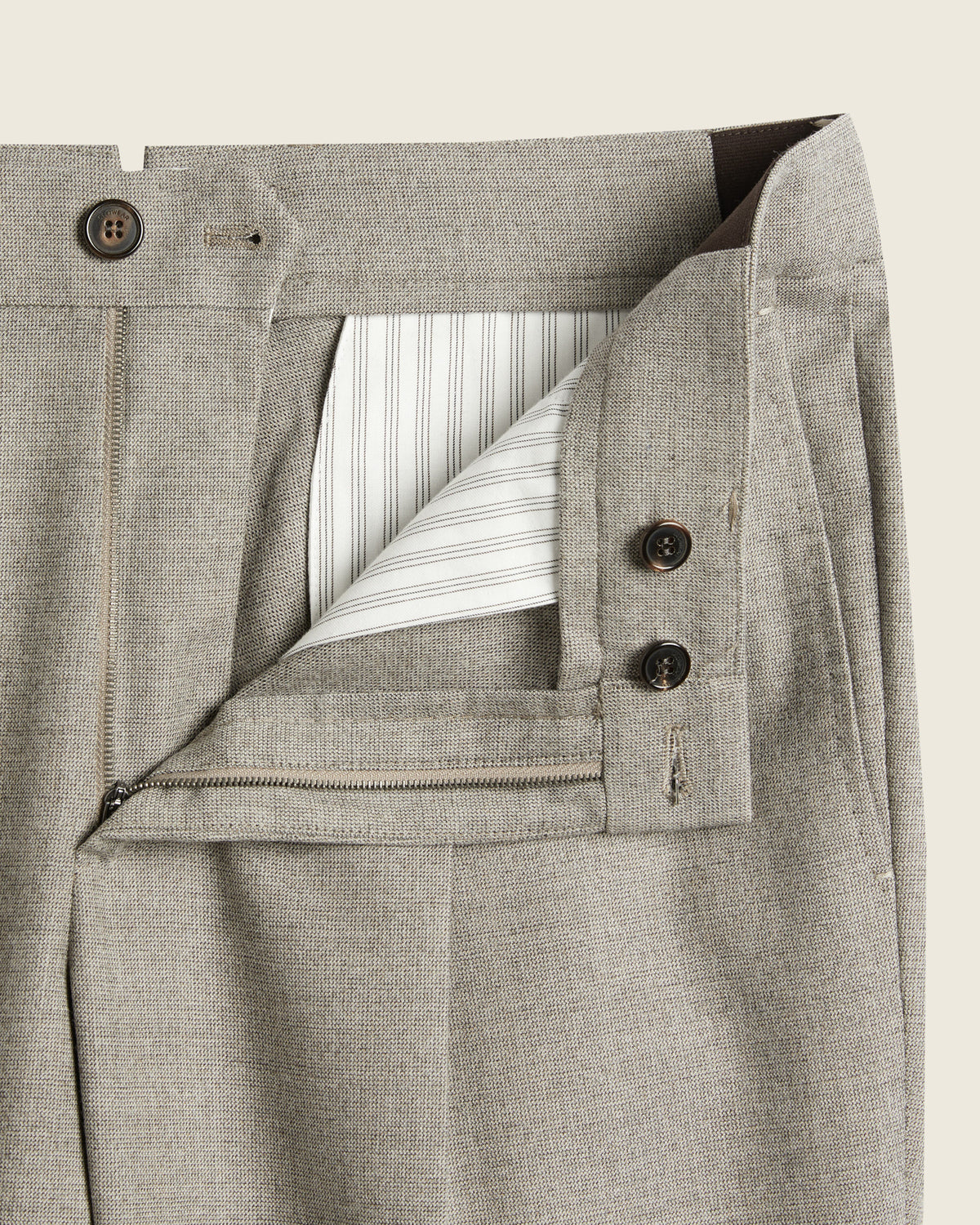 Tapered-Fit Flexpant aus Stretch-Wolle