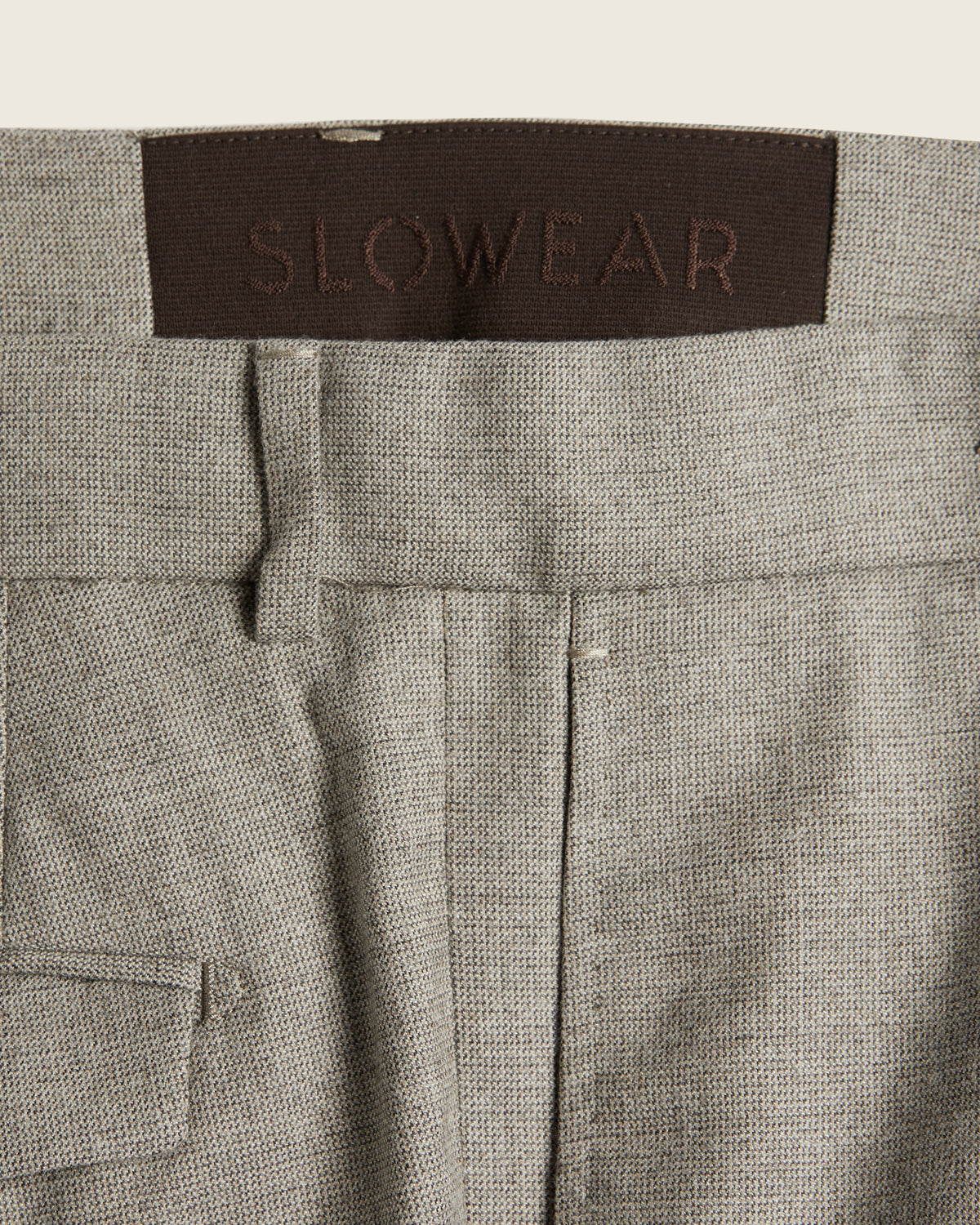 Tapered-Fit Flexpant aus Stretch-Wolle