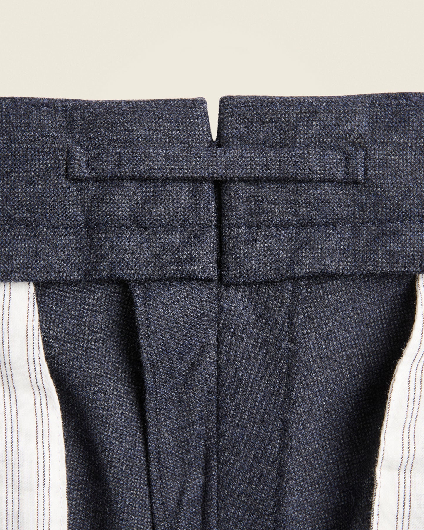 Tapered fit Flexpant in stretch wool