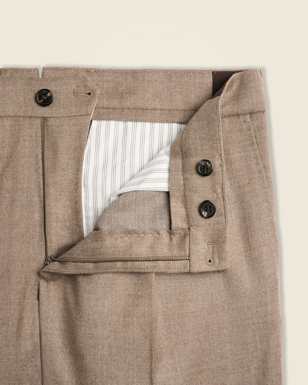 Flexpant-Hose im Tapered Fit aus Wollflanell