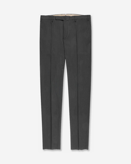 Slim fit tropical wool trousers