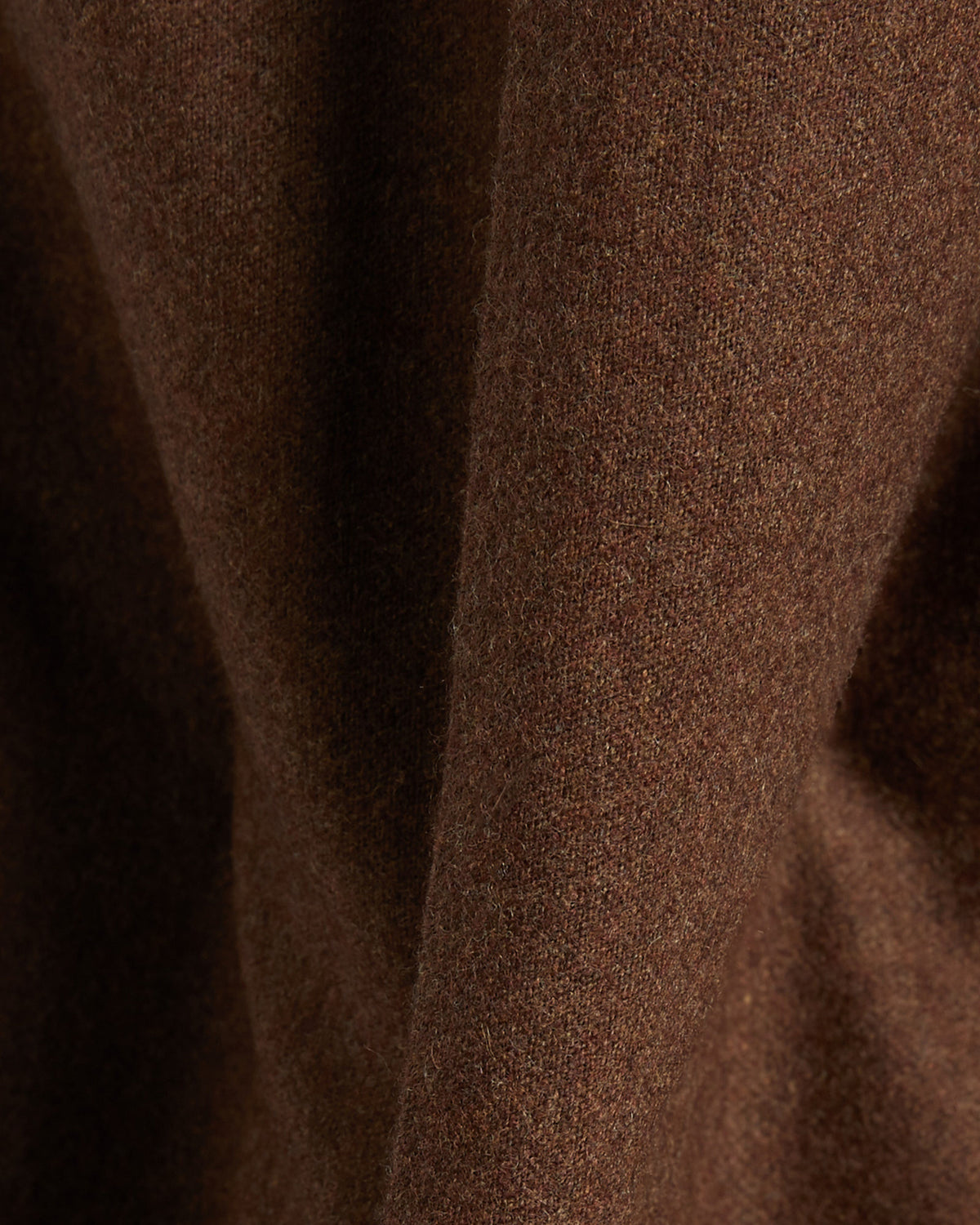 Hose Slim Fit aus Woll-Kaschmir-Flanell