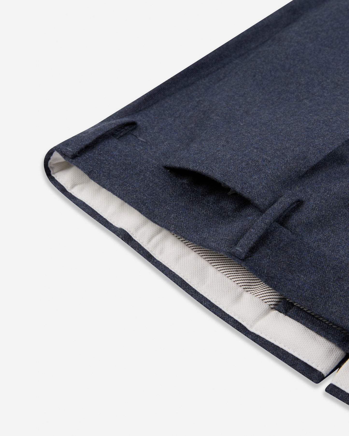 ウールフランネル レギュラーフィットパンツ