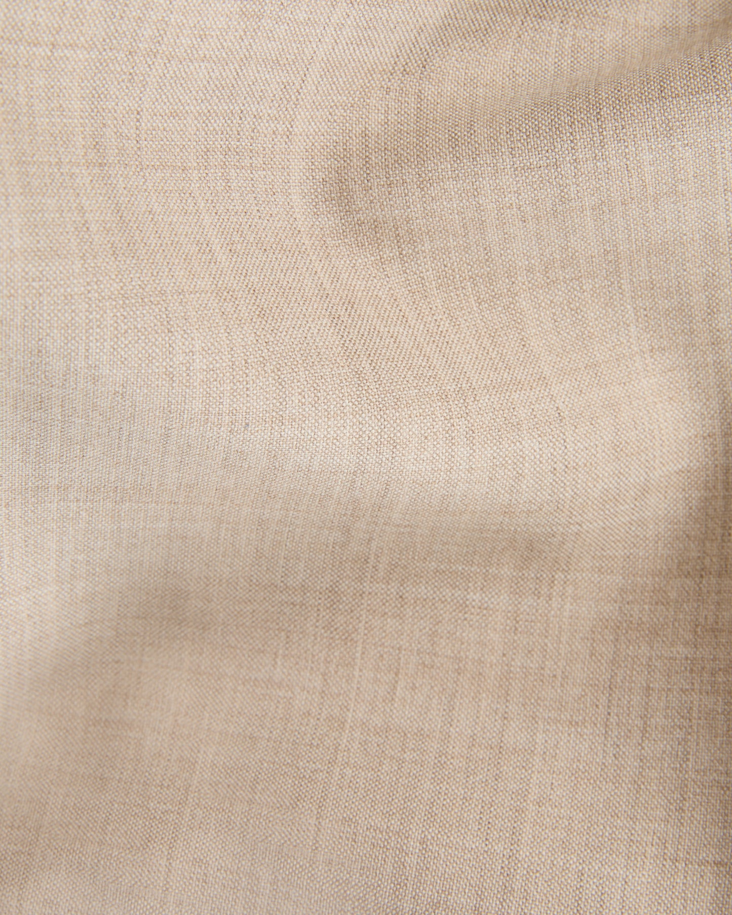 Regular fit wool fabric trousers