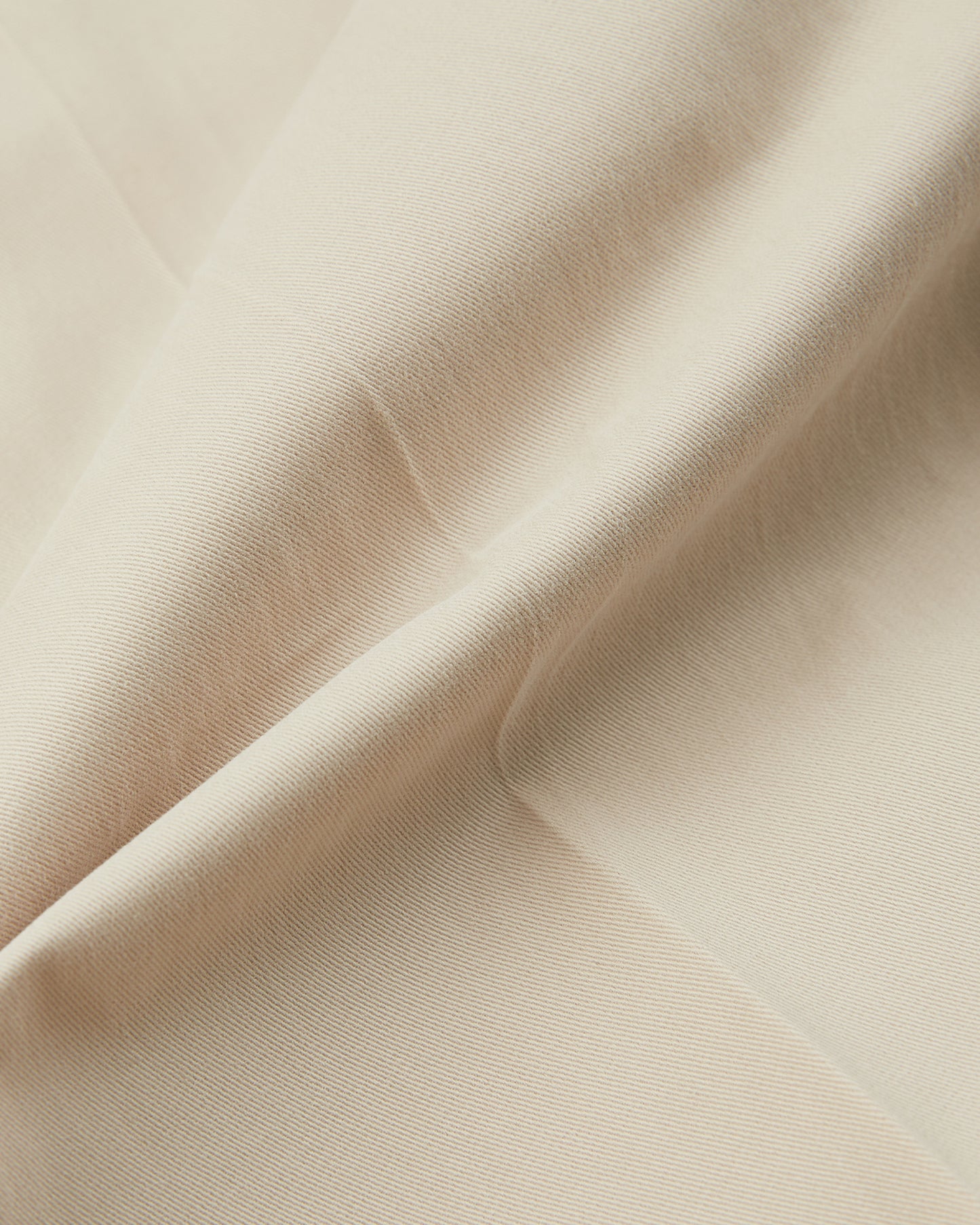 Regular fit cotton and cashmere trousers