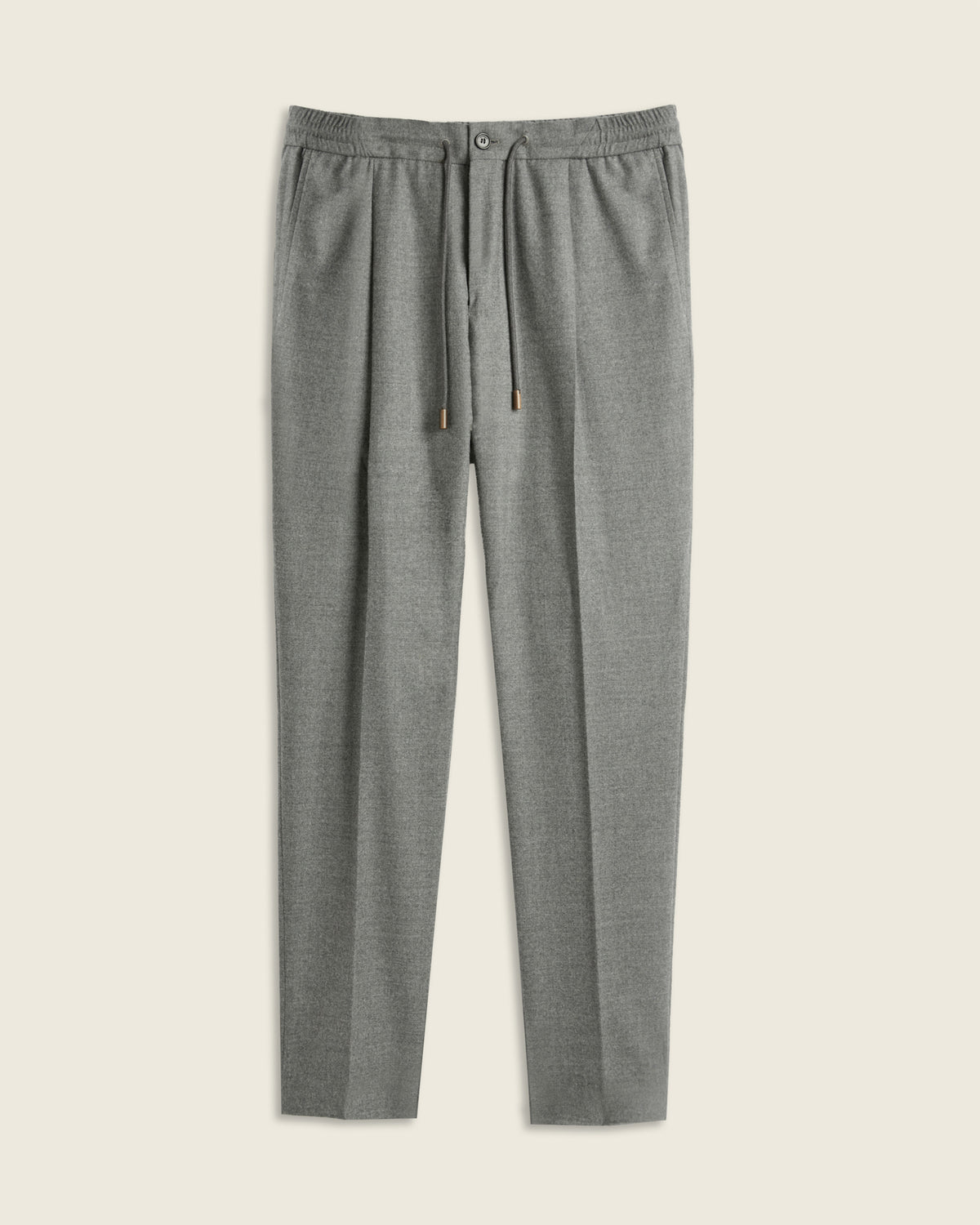 Tapered-Fit Hose aus Bi-Stretch-Wollflanell