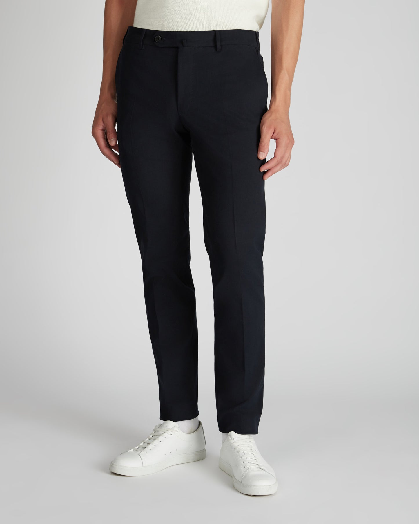 Slim fit gabardine Flexpant