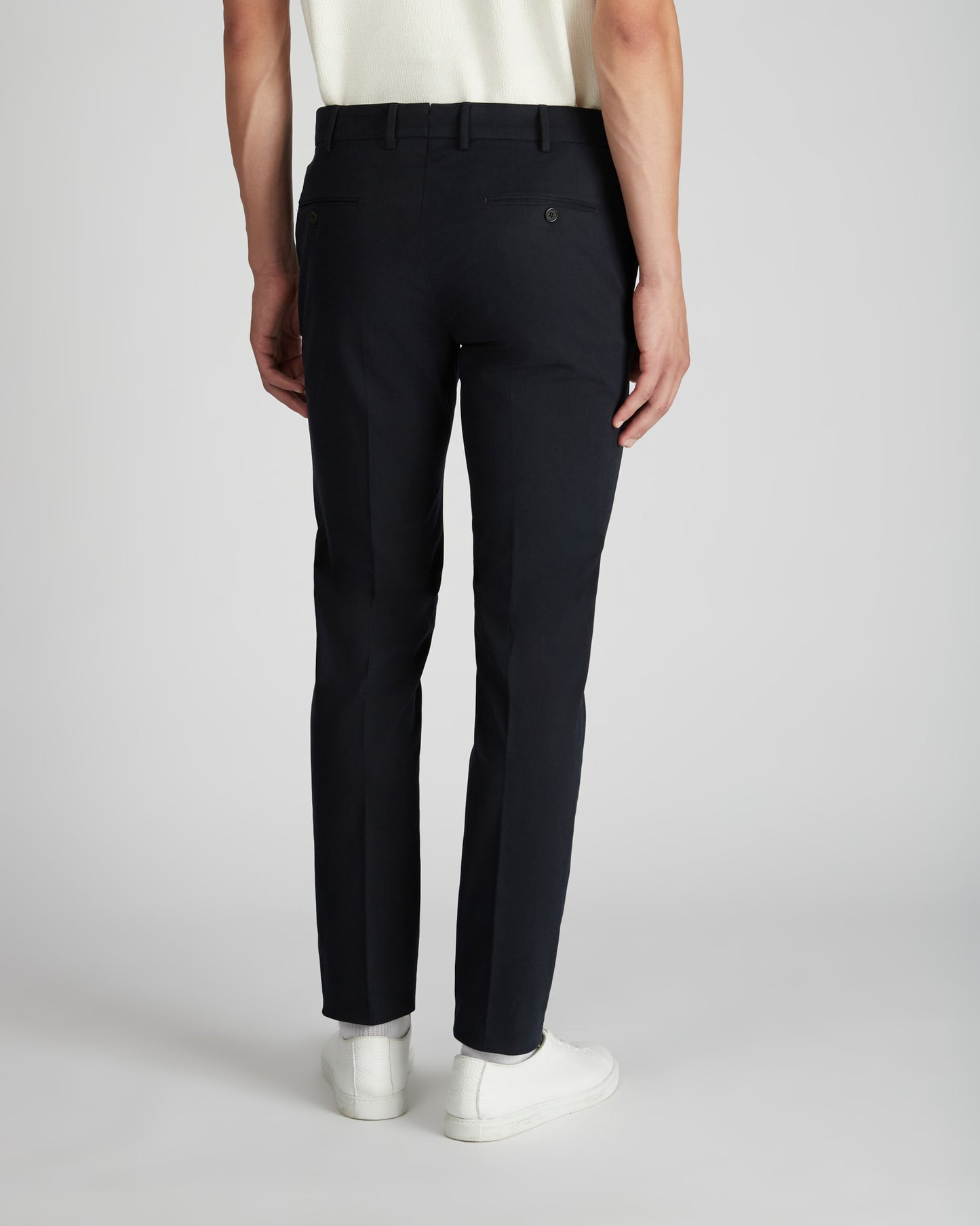 Slim fit gabardine Flexpant