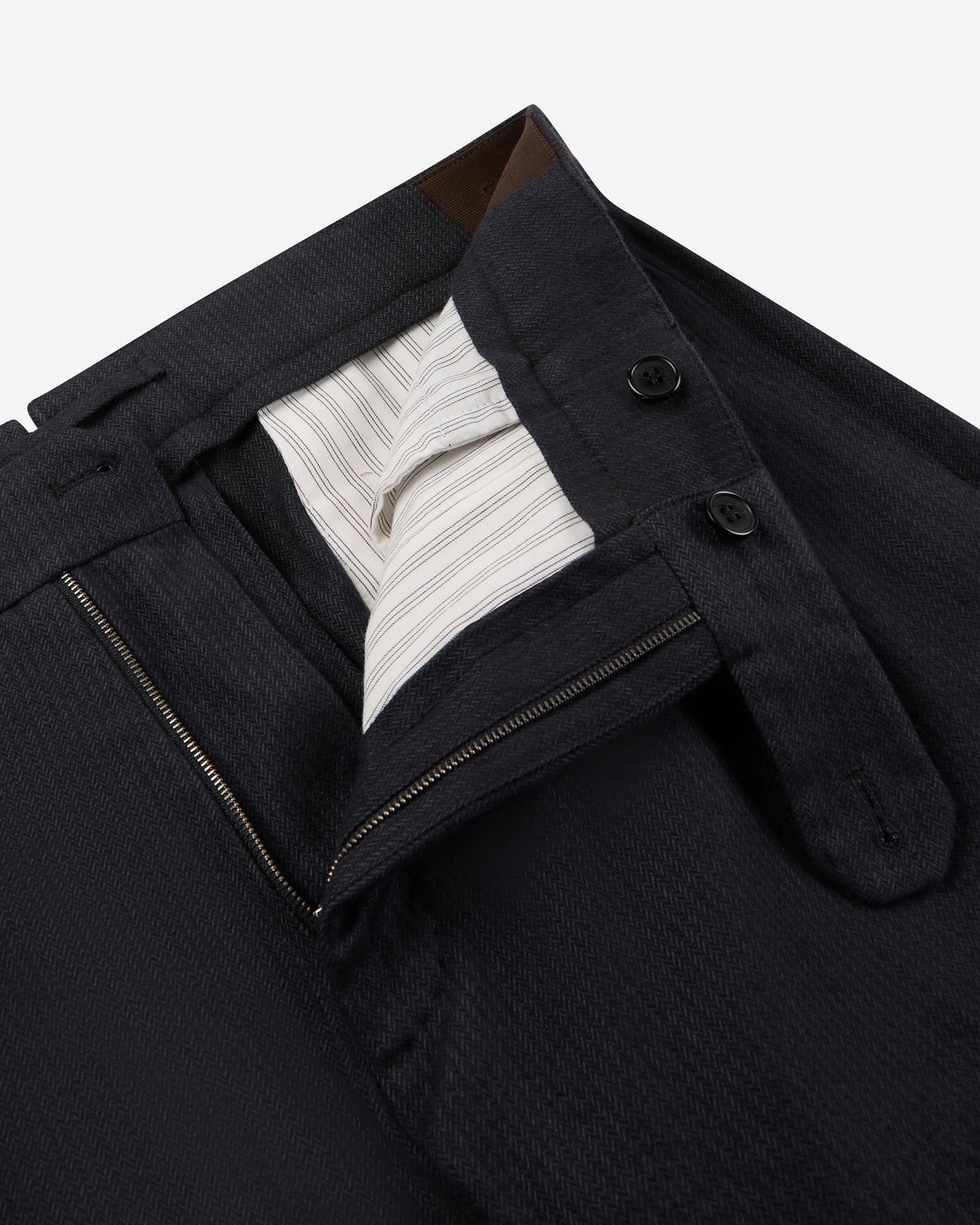 コンフォートコットン マイクロパターン スリムフィット フレックスパンツ