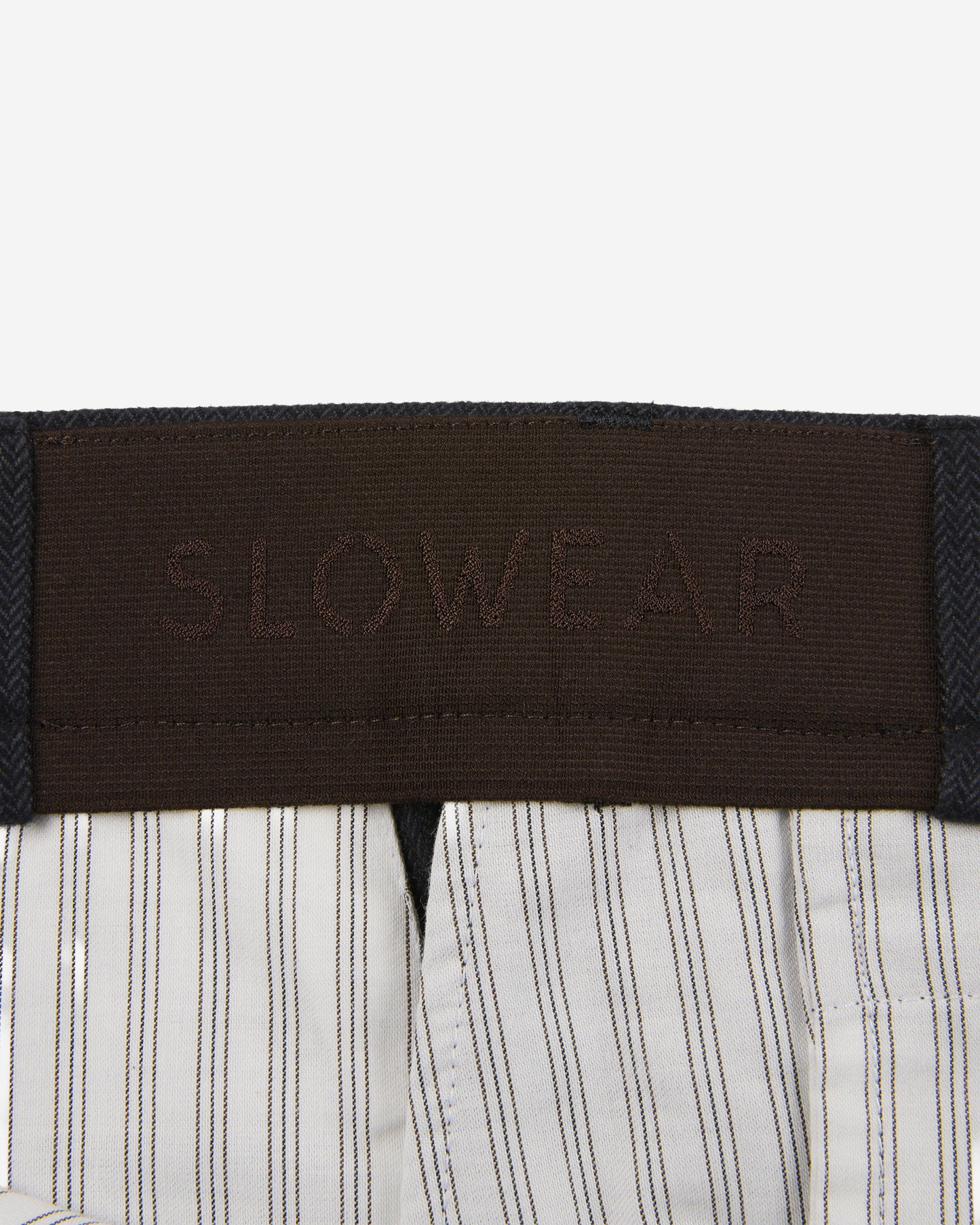 コンフォートコットン マイクロパターン スリムフィット フレックスパンツ