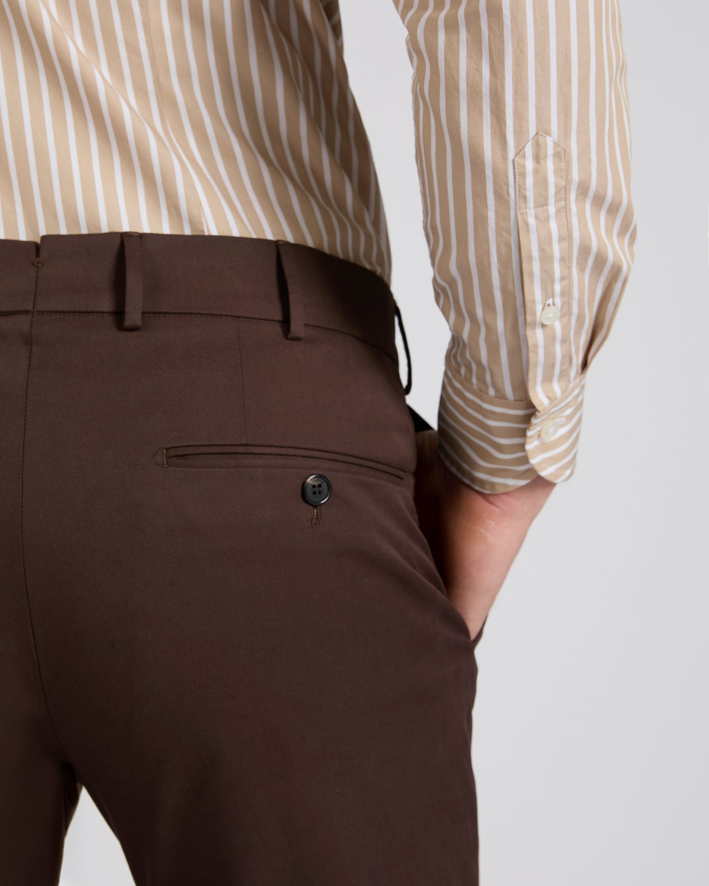 Flexpant slim fit in tessuto tecnico